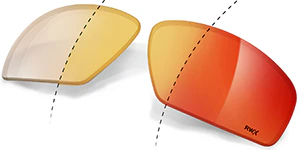 SALICE 002 RW ORANGE Rw Red/CAT3 Sunglasses - Image 3