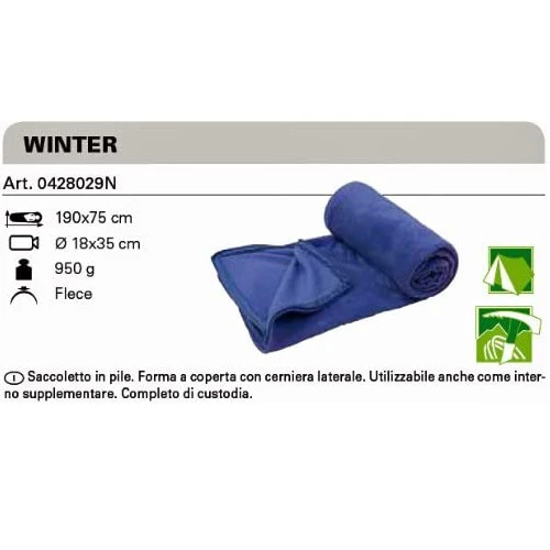 BRUNNER WINTER SACCO LETTO IN PILE A COPERTA - IN PROMOZIONE! - Image 2