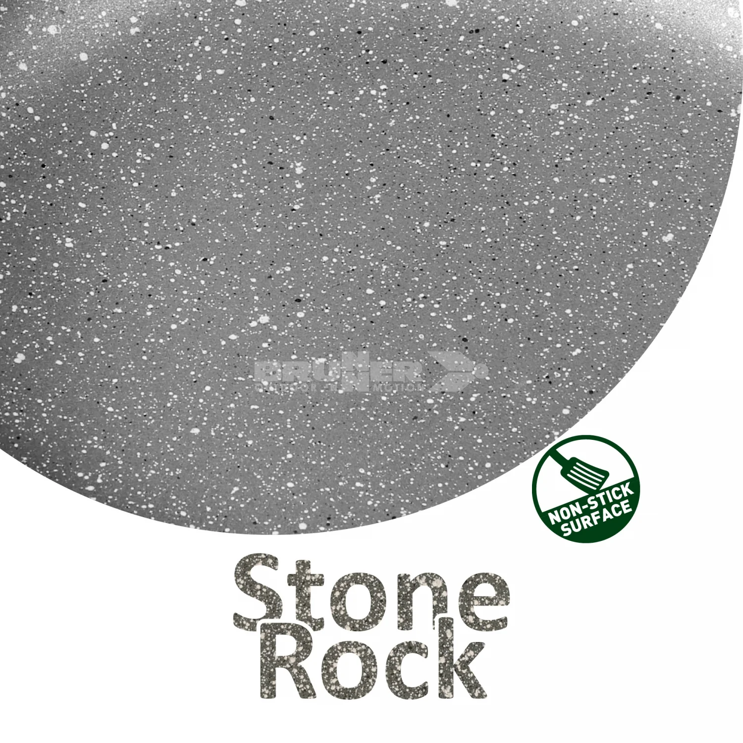 BRUNNER POPOTE GOURMET ROCK NG 9+1 Ø 24cm SET DI PENTOLE SALVASPAZIO E RESISTENTI - Image 7