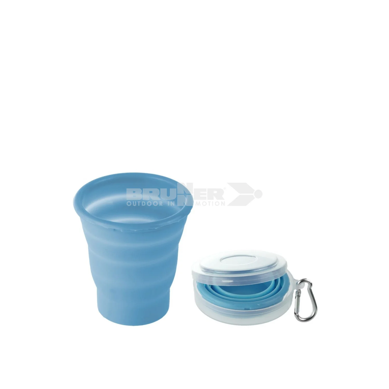 BRUNNER BICCHIERE PIEGHEVOLE SILICONE FOLD-AWAY GLASS 200ML COLORI ASSORTITI - Image 2
