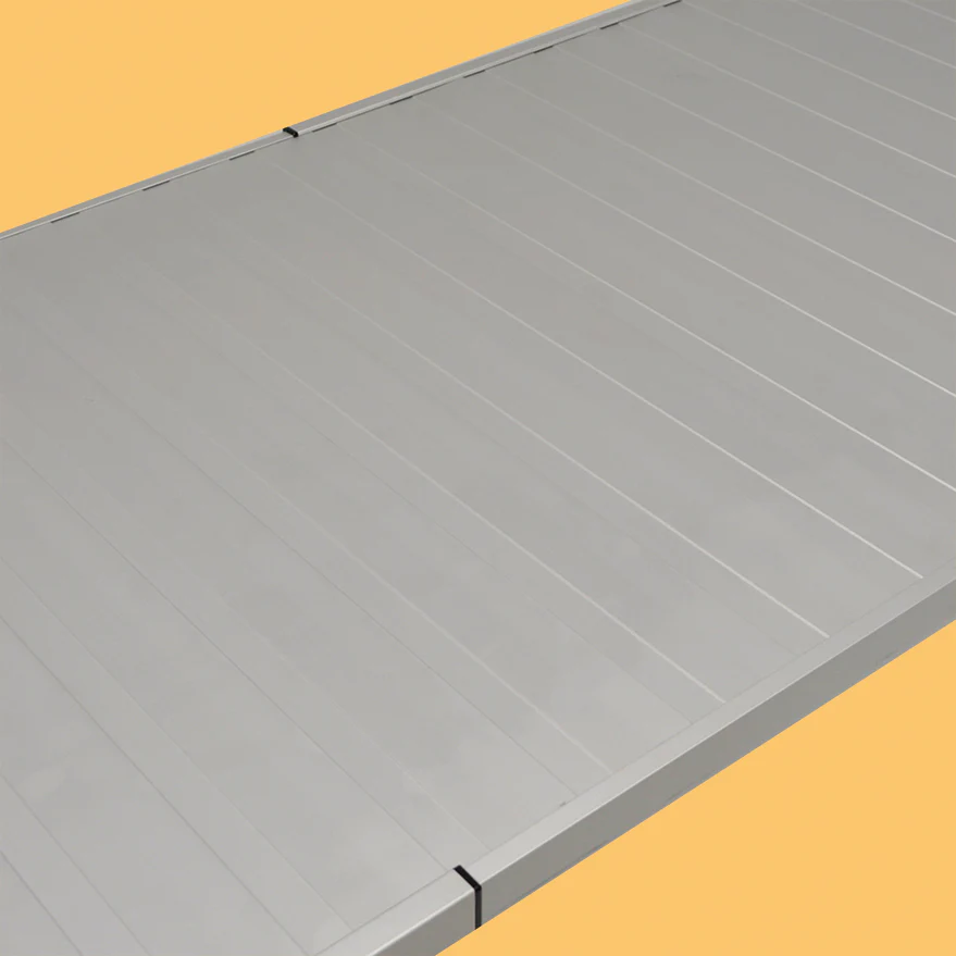 CONVER COMPANY TAVOLO ESTENSIBILE CON TELAIO IN ALLUMINIO PRATICO E LEGGERO - Image 3