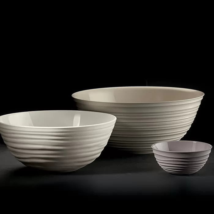 GUZZINI CONTENITORE L REALIZZATO IN PLASTICA RICICLATA GRIGIO TORTORA - Image 5