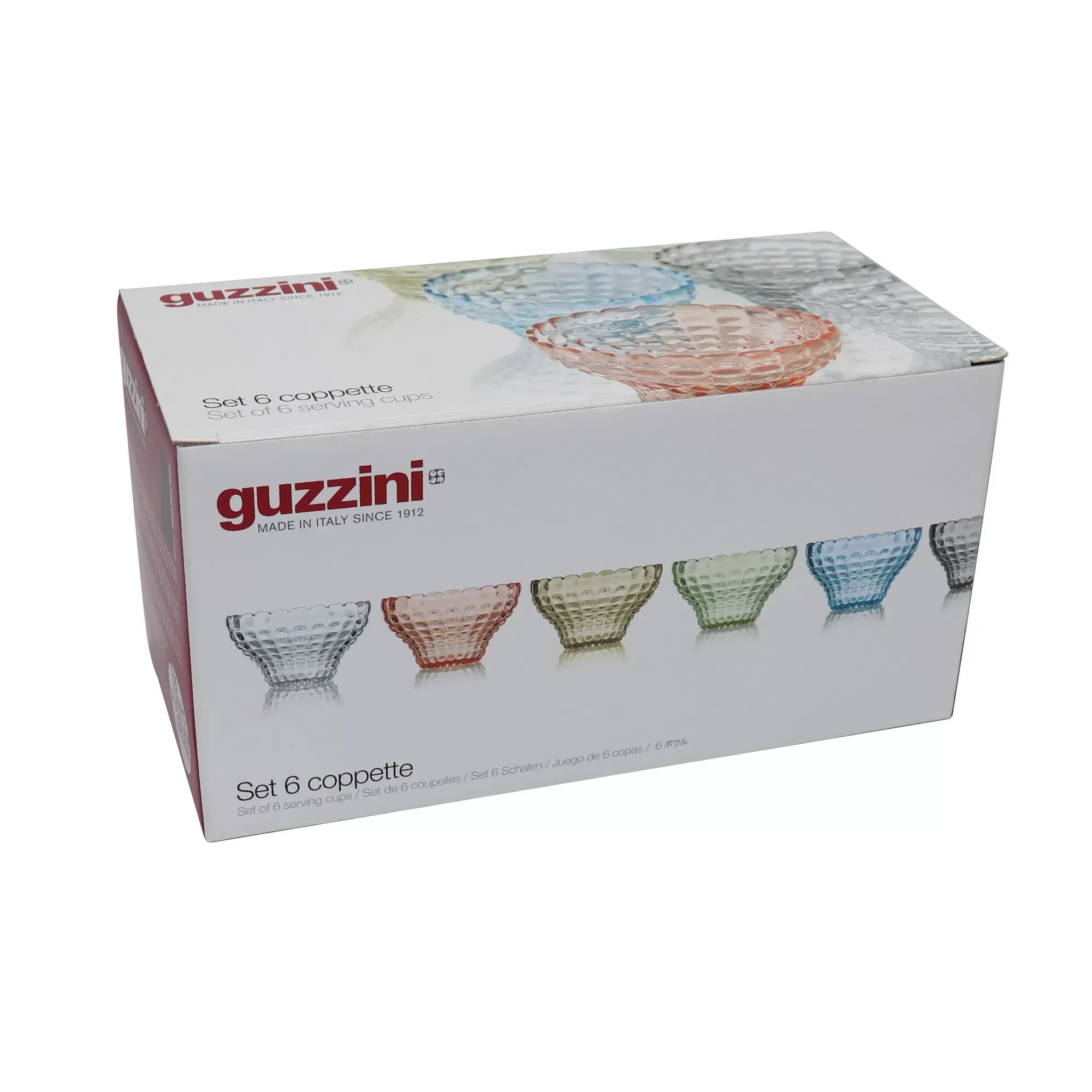 GUZZINI SET 6 COPPETTE TIFFANY PLASTICA - Image 2