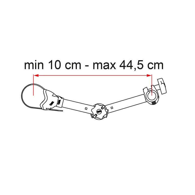 FIAMMA BIKE-BLOCK PRO D1 SISTEMA DI BLOCCAGGIO BICICLETTE - DISPONIBILE IN 2 COLORI - Image 3