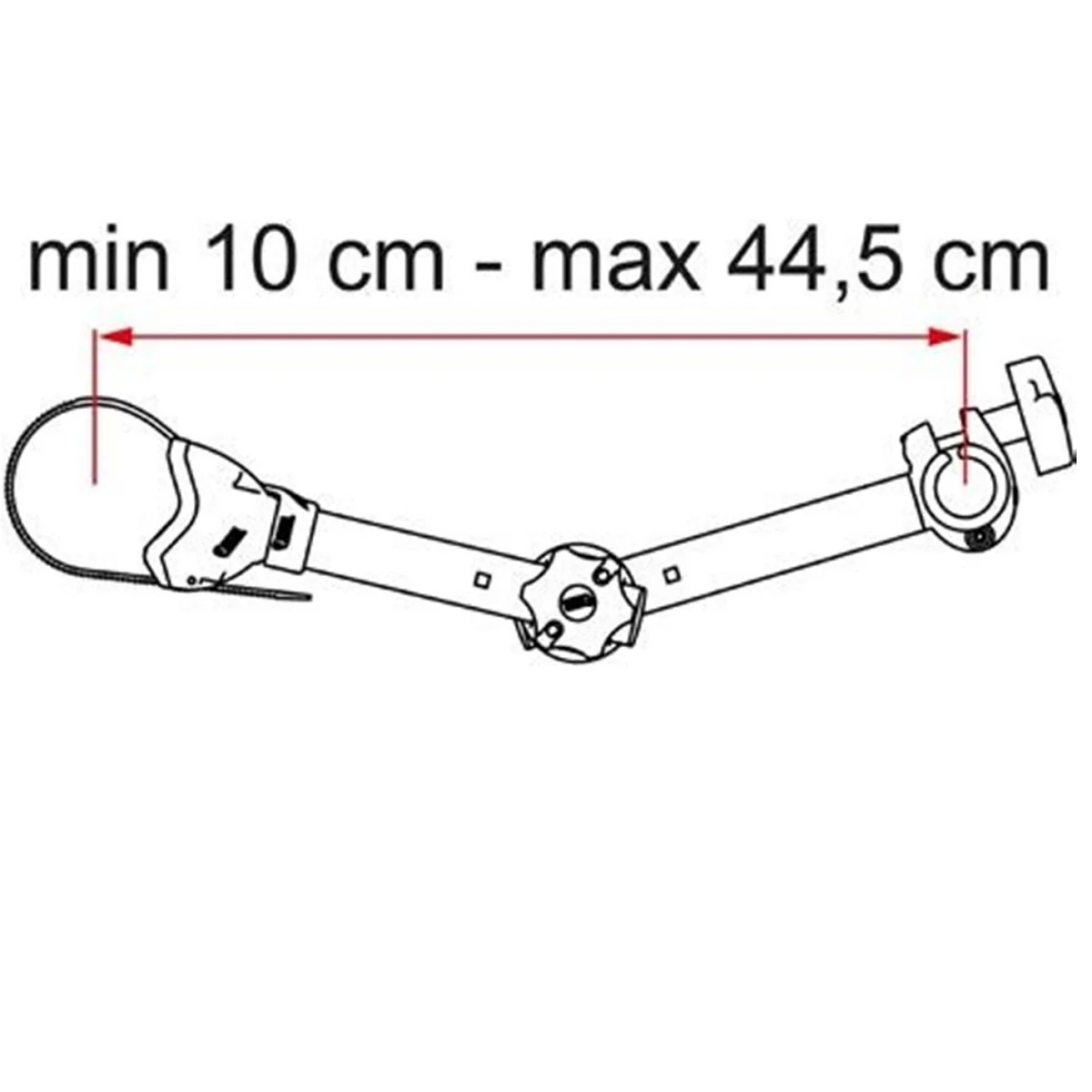 FIAMMA BIKE-BLOCK PRO D1 SISTEMA DI BLOCCAGGIO BICICLETTE - DISPONIBILE IN 2 COLORI - Image 4
