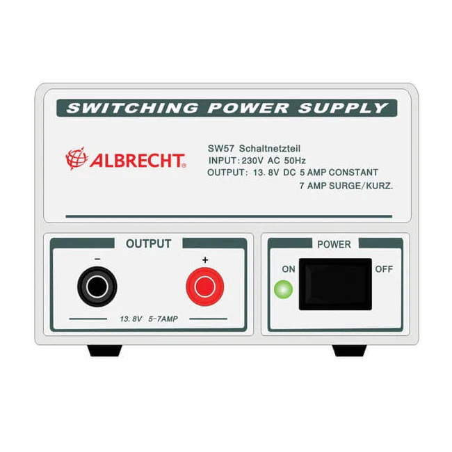 Schaltnetzteil SW 57, 5-7 A, 13,8 V - Alimentatore Switching