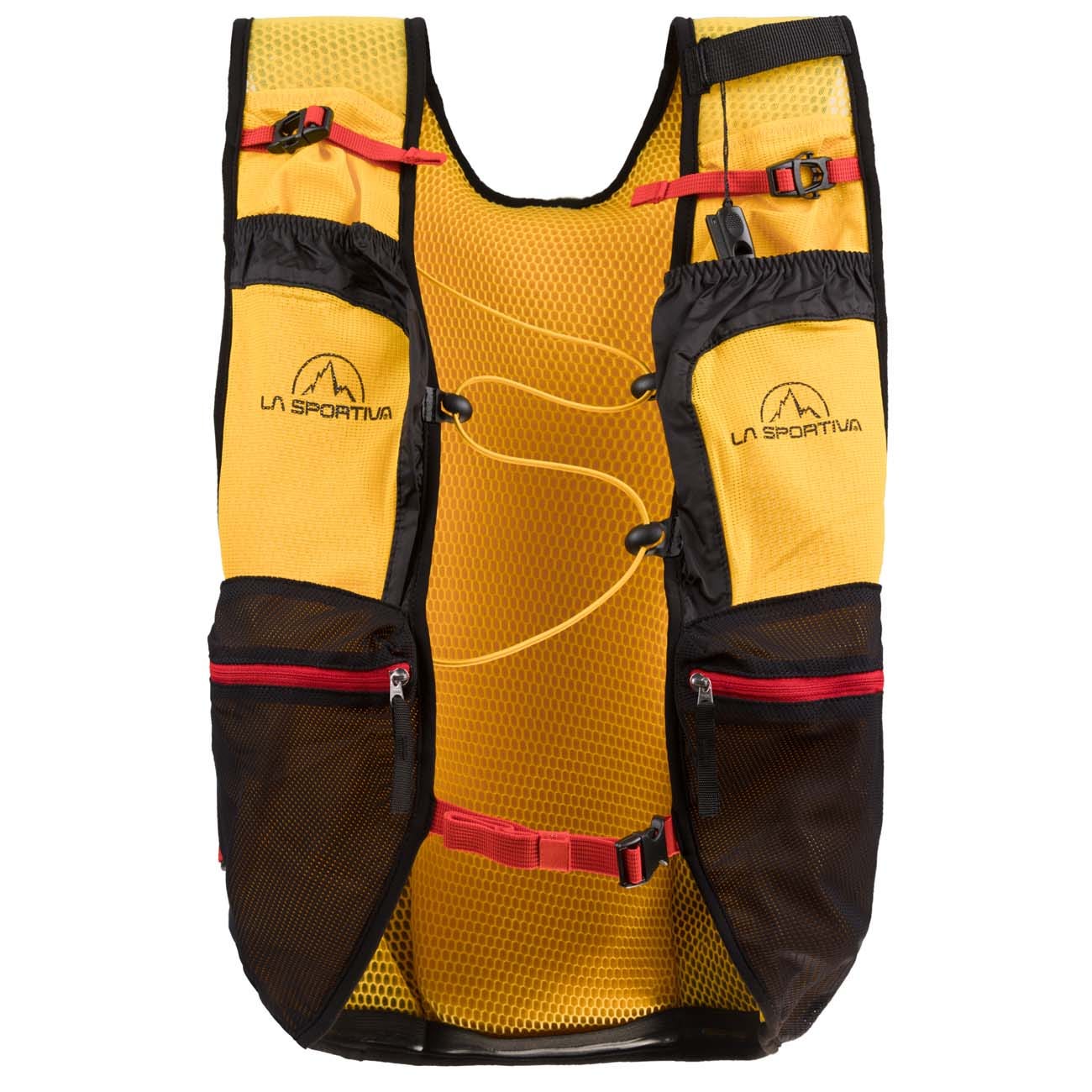 LA SPORTIVA TRAIL VEST UNISEX Zaino Trail Colore (Black/Yellow) - Image 2