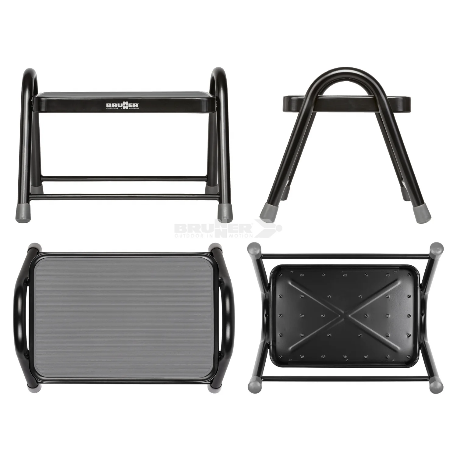 BRUNNER KING STEP GRADINO CON STABILE STRUTTURA IN ACCIAIO - DISPONIBILE IN 2 COLORI - Image 3