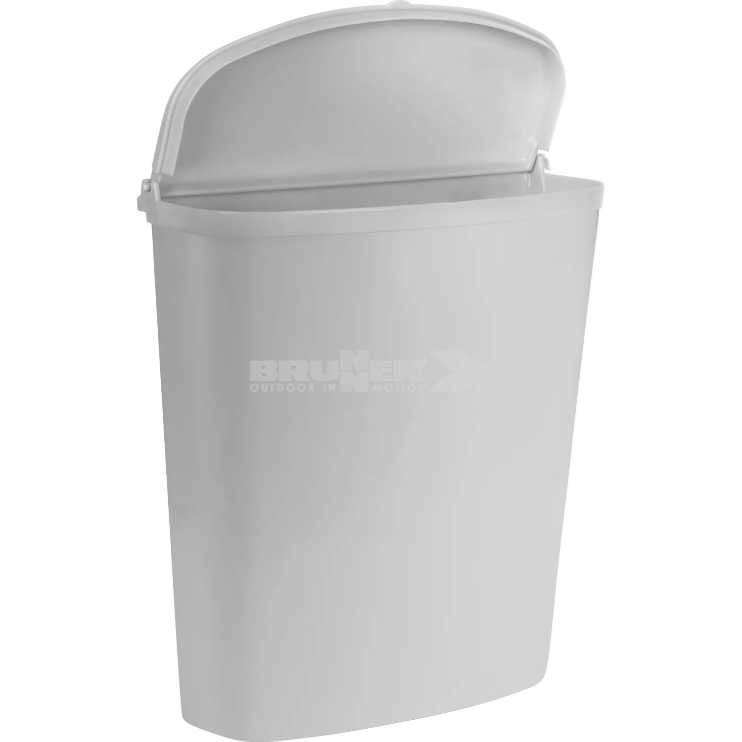 BRUNNER PILLAR CESTINO PORTARIFIUTI CON COPERCHIO FACILE DA MONTARE - DISPONIBILE IN 2 COLORI - Image 2