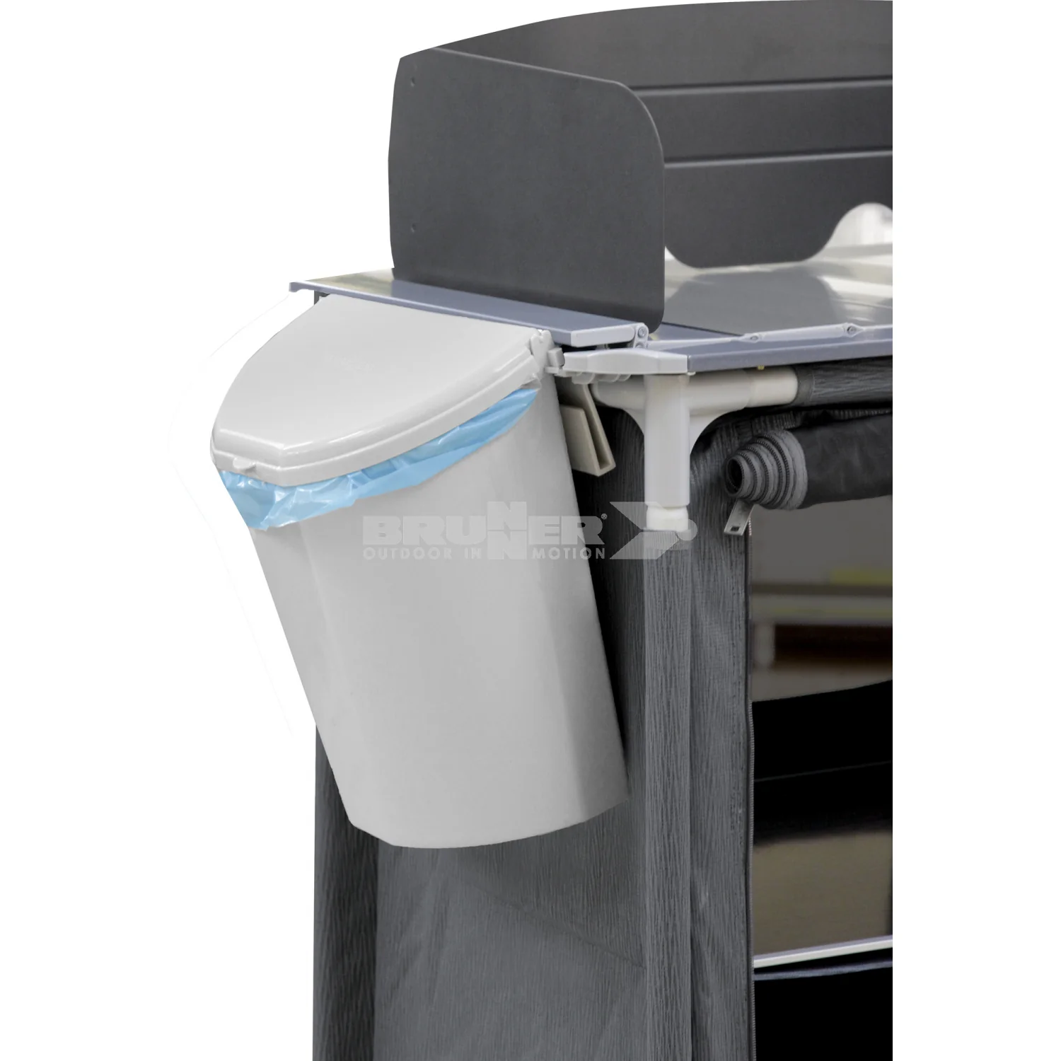 BRUNNER PILLAR XL CESTINO PER RIFIUTI UTILE E PRATICO CAMPER - DISPONIBILE IN 2 COLORI - Image 3