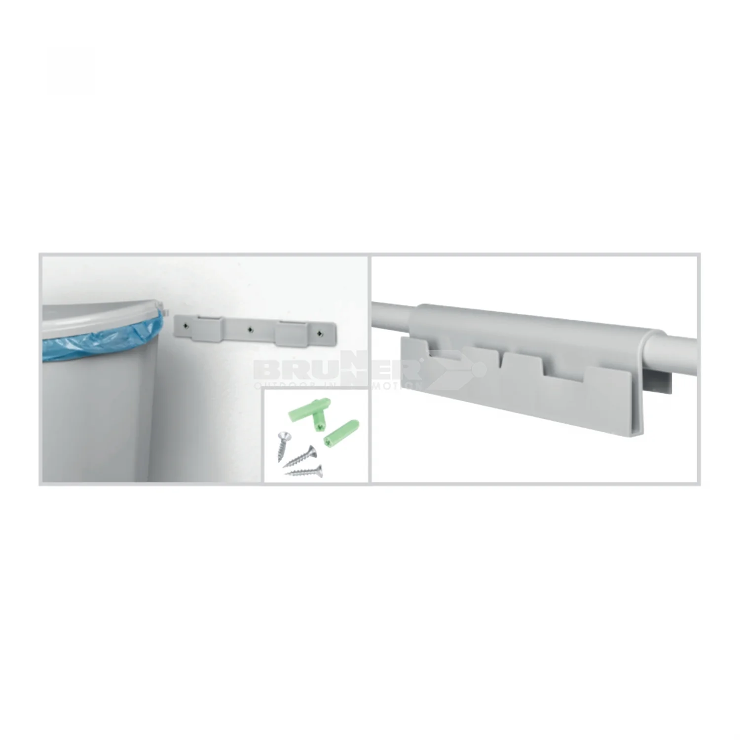BRUNNER PILLAR XL CESTINO PER RIFIUTI UTILE E PRATICO CAMPER - DISPONIBILE IN 2 COLORI - Image 4