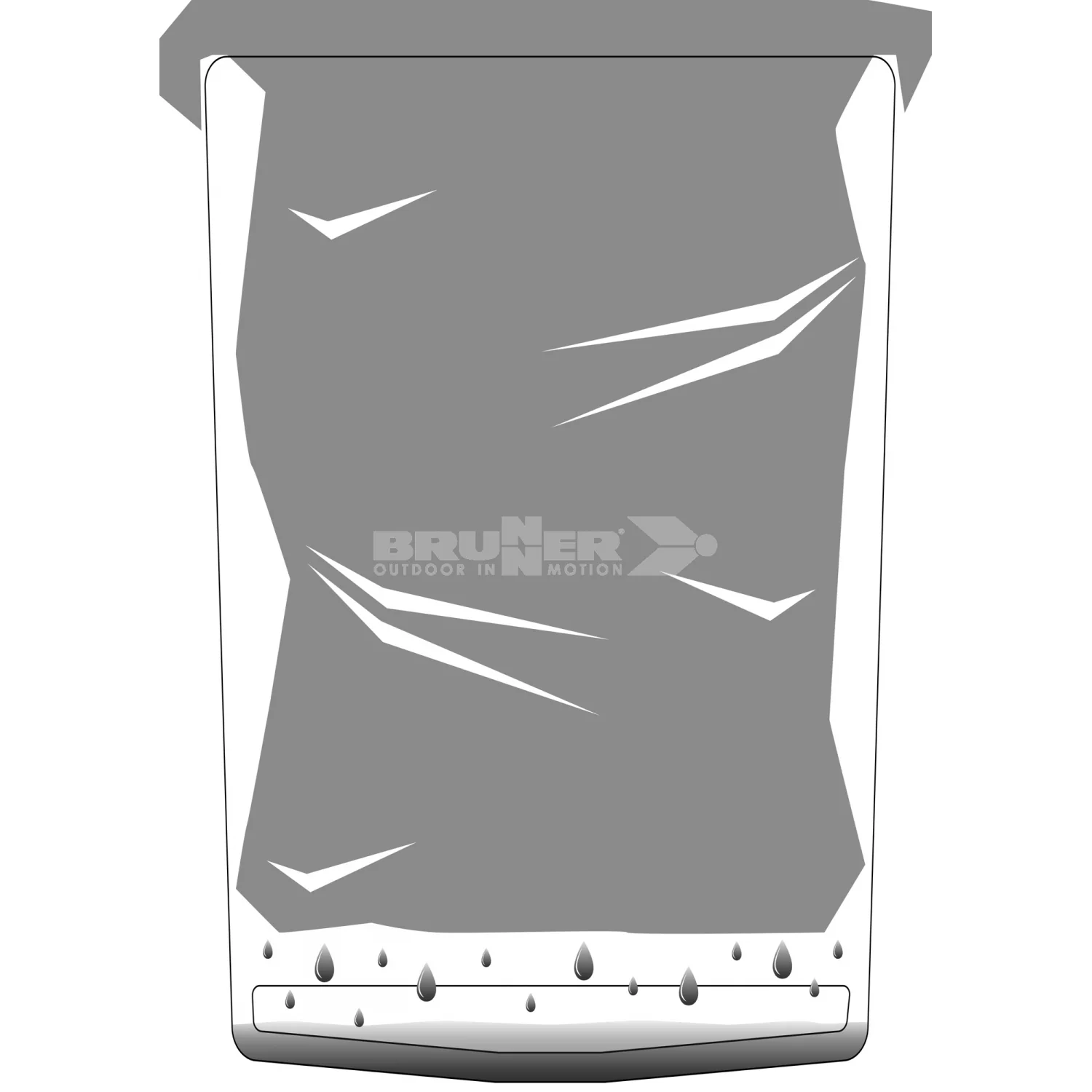 BRUNNER PILLAR XL CESTINO PER RIFIUTI UTILE E PRATICO CAMPER - DISPONIBILE IN 2 COLORI - Image 7