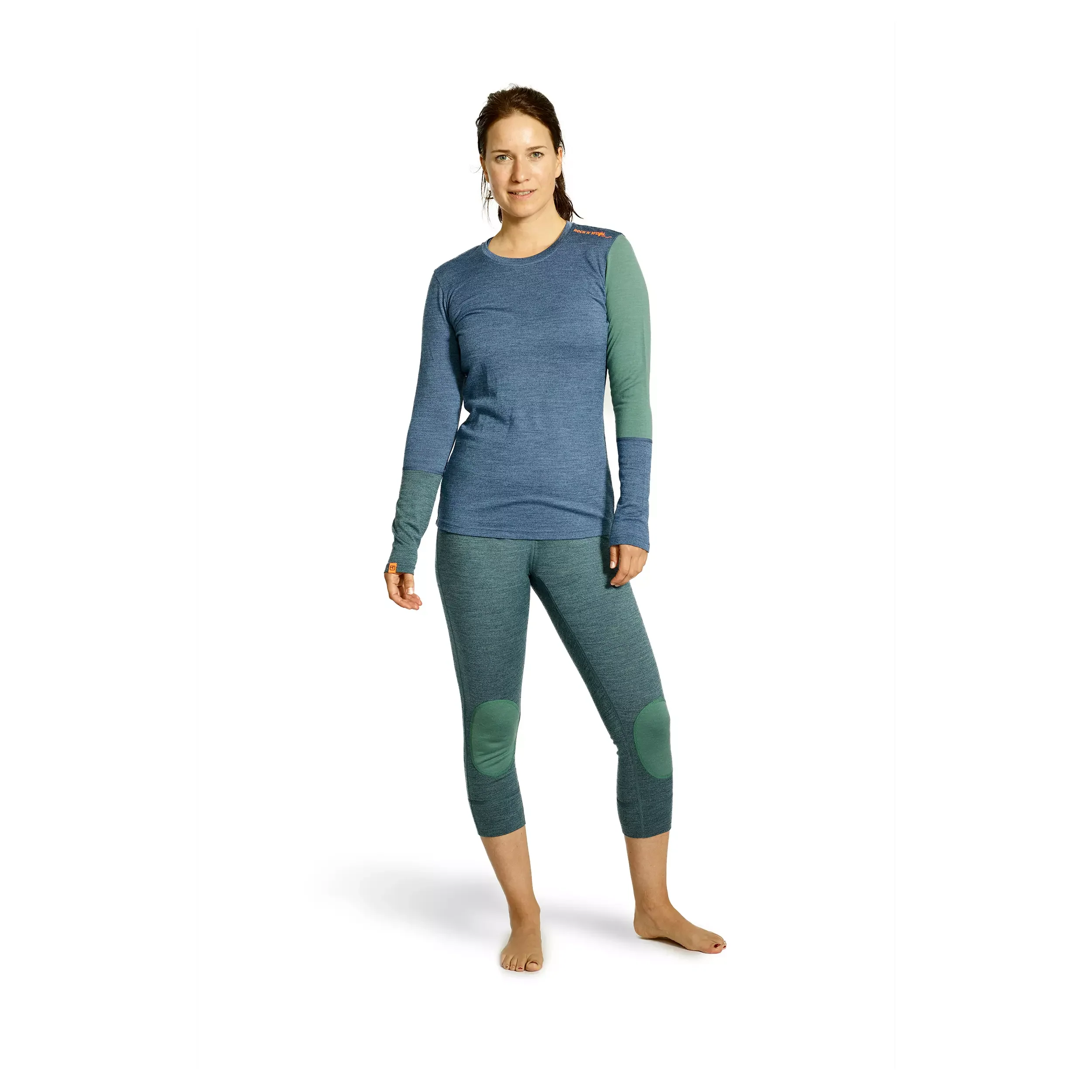 ORTOVOX ROCK'N'WOOL LONG SLEEVE MAGLIA INTIMA BLUSH BLEND - Image 3