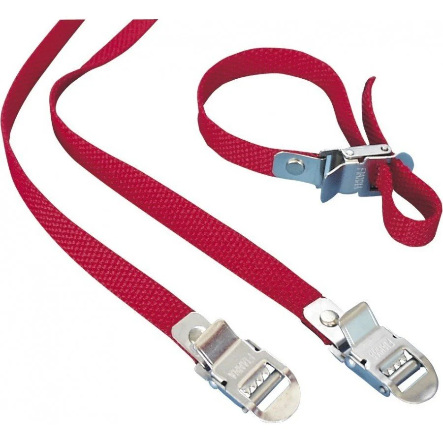 KIT 2 STRIP RED FIAMMA CINGHIETTE PORTABICI
