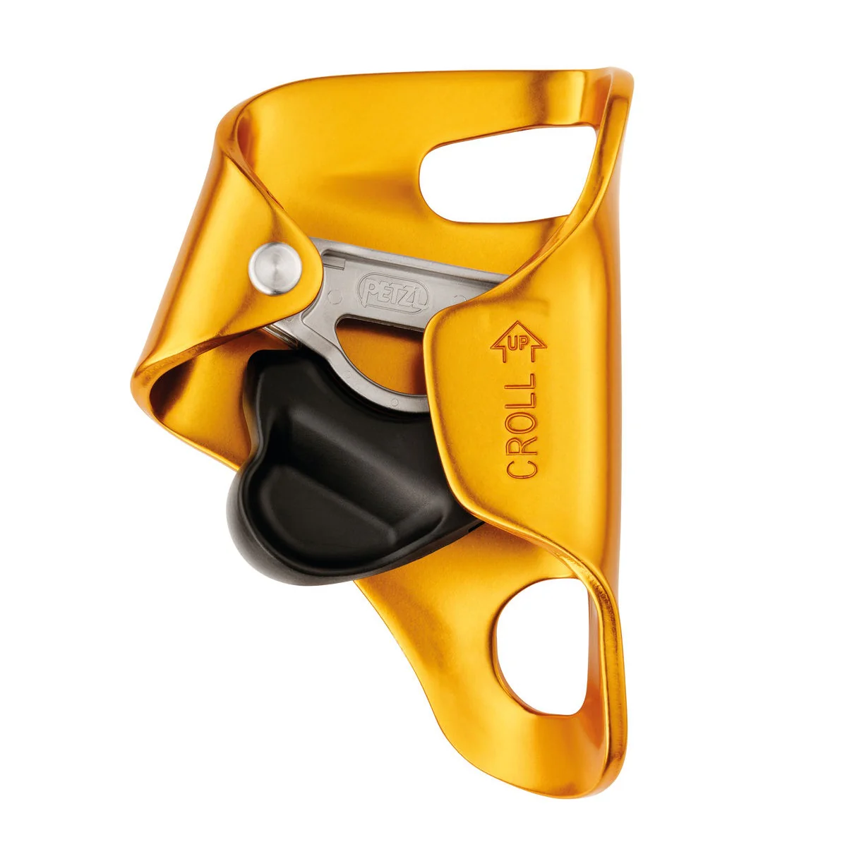 PETZL ROPE CLAMP CROLL L BLOCCANTE VENTRALE PER CORDE DA 8 A 13mm