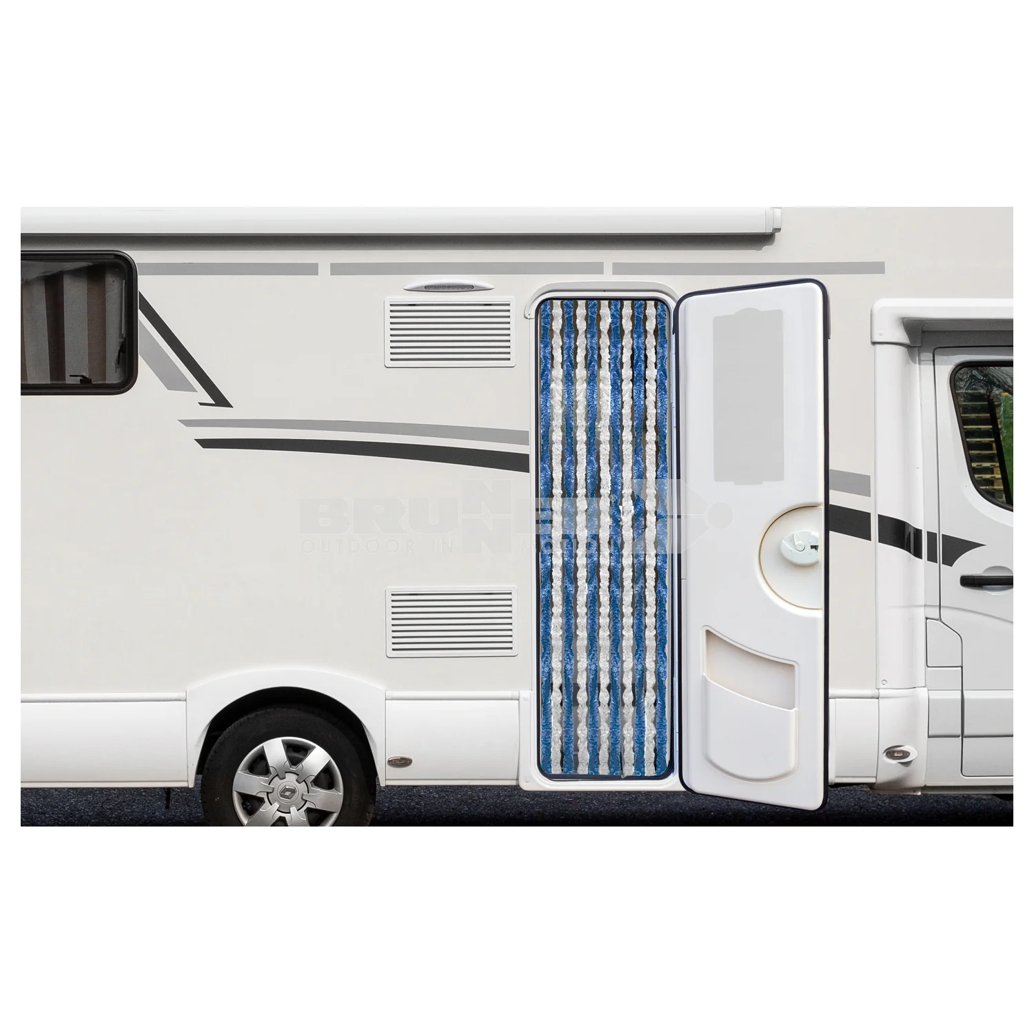 BRUNNER ACAPULCO TENDA IN CINIGLIA PER PORTE 56x205cm - Disponibile in 2 colori - Image 3