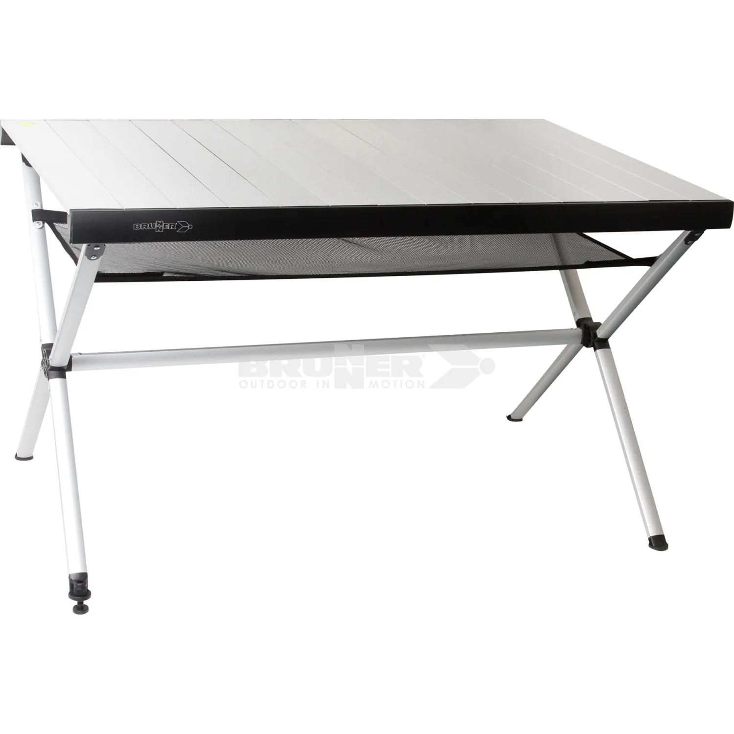 BRUNNER ACCELERATE TAVOLO IN ALLUMINIO CON PIANO ARROTOLABILE COMPATTO E LEGGERO - DISPONIBILE IN 2 MISURE