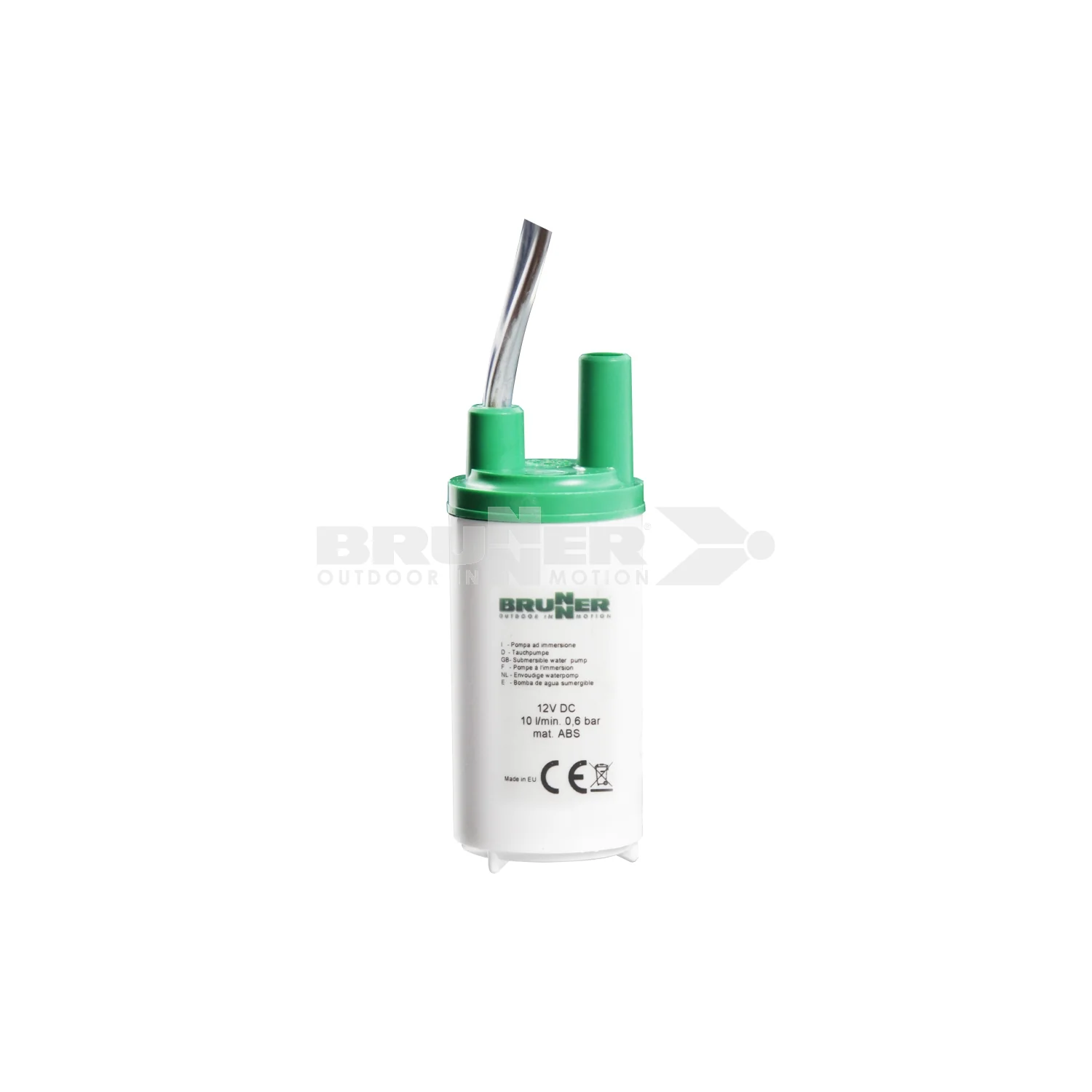 BRUNNER AQUATIC 10L/min Pompa acqua ad immersione con pressione da 0,6 bar