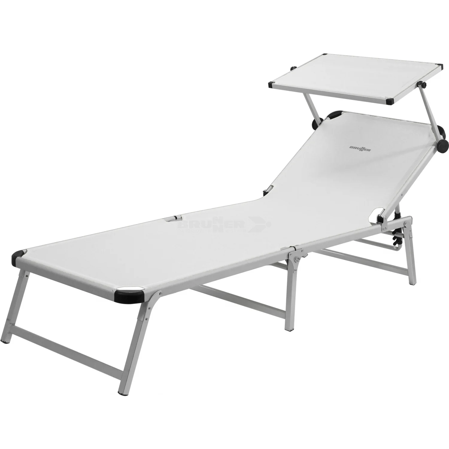BRUNNER MARBELLA Lettino da sole con tettuccio parasole regolabile - Disponibile in 2 colori - IN PROMOZIONE! - Image 2