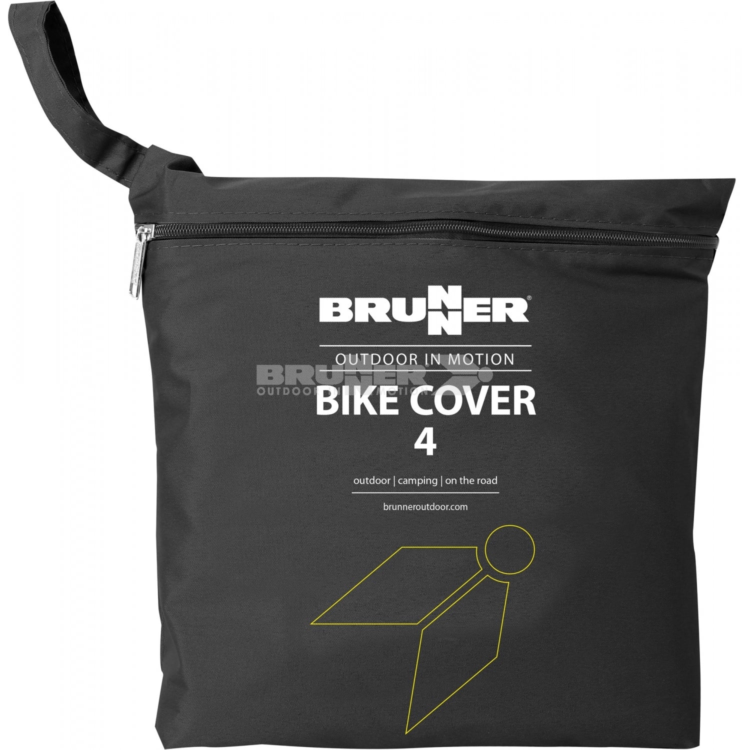 BRUNNER BIKE COVER 4 BICI Copribicicletta in resistente tessuto di poliestere con spalmatura idrorepellente - Image 3