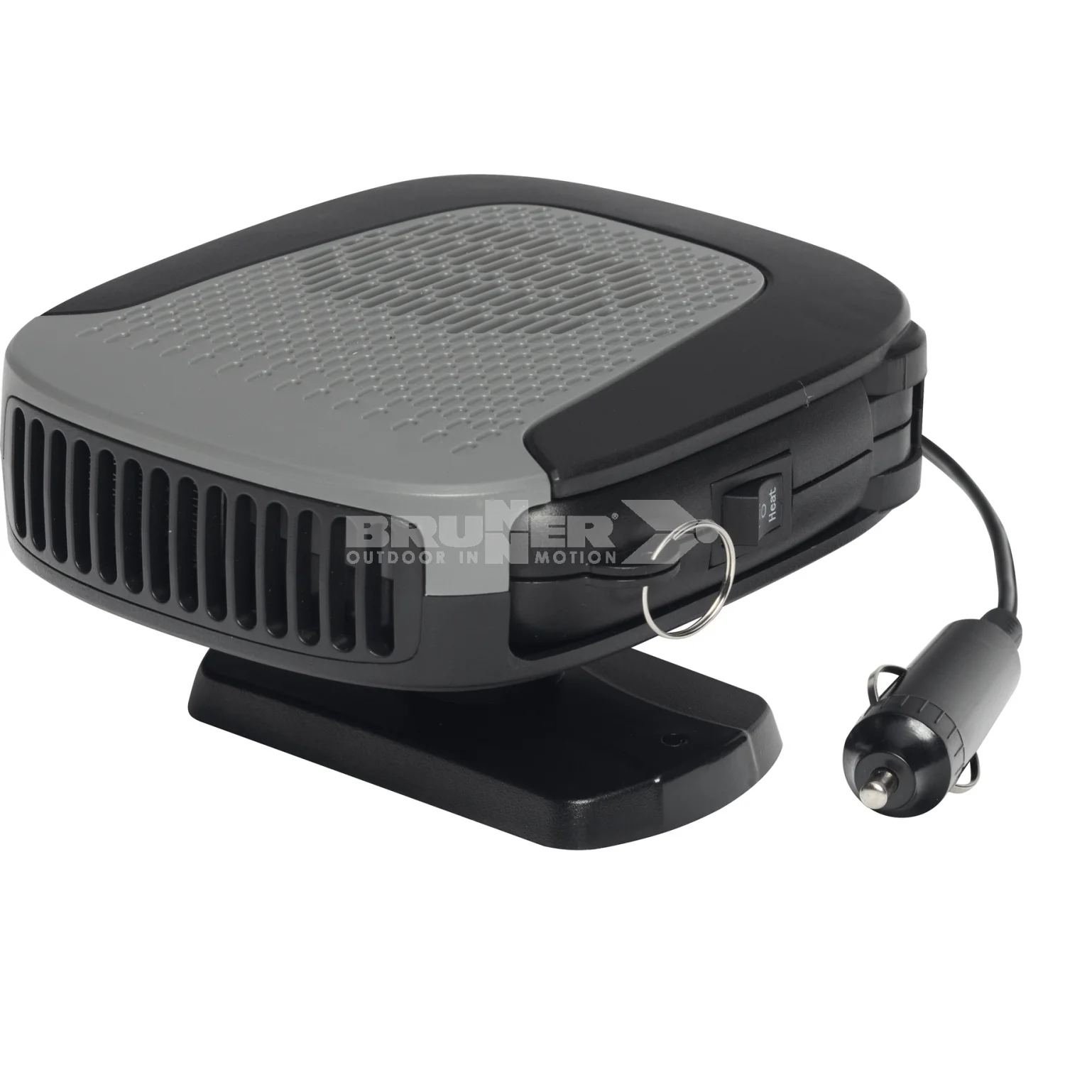 BRUNNER BLACKFIRE TERMOVENTILATORE 12V DC CON BASE ROTANTE