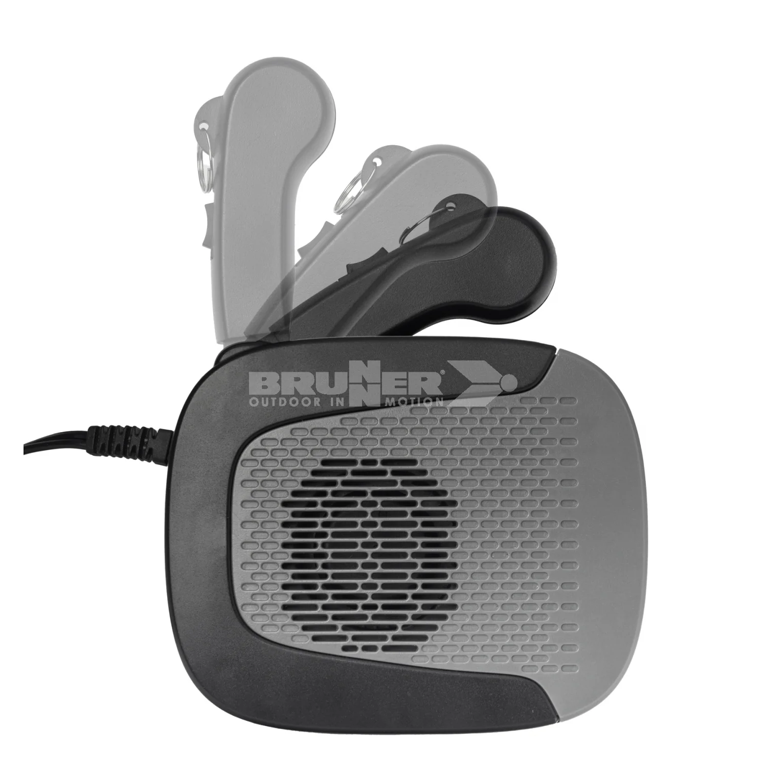 BRUNNER BLACKFIRE TERMOVENTILATORE 12V DC CON BASE ROTANTE - Image 3
