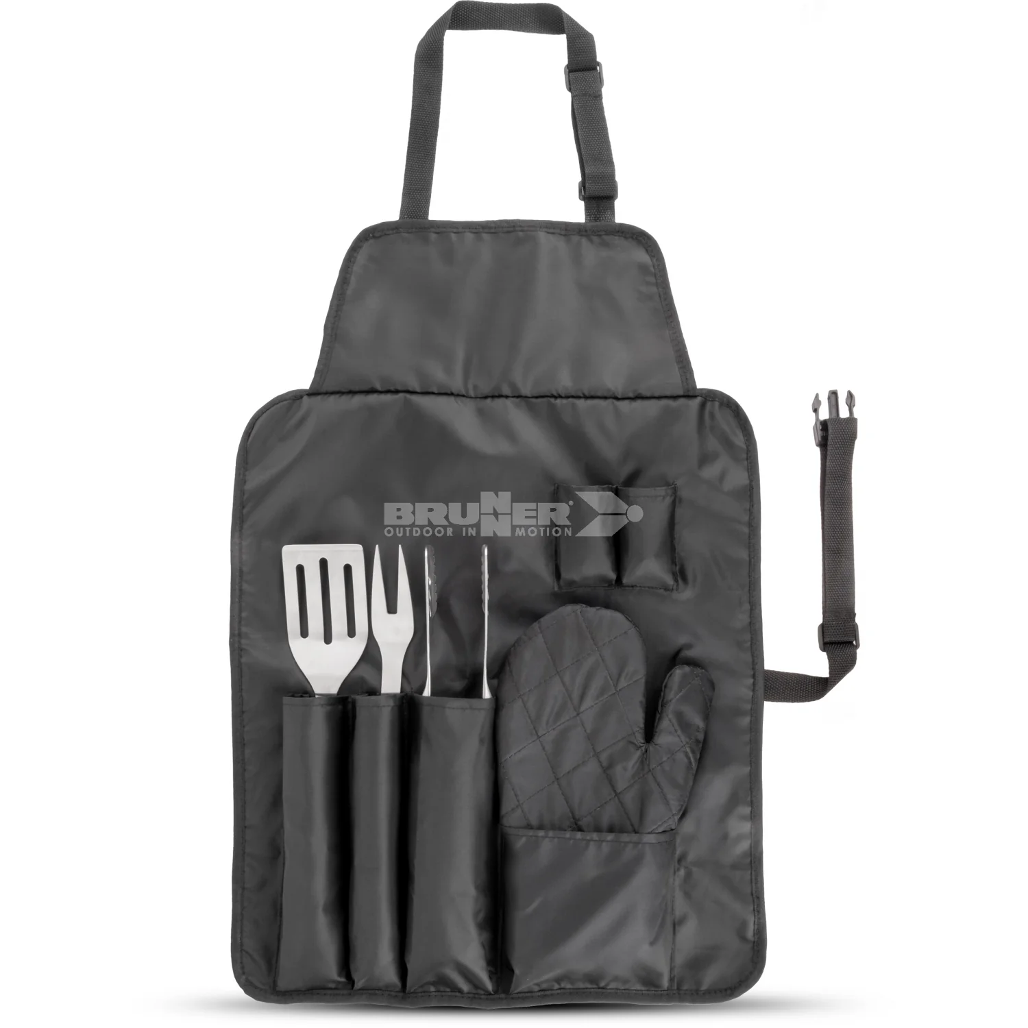 BRUNNER BRASEIRO KIT DI UTENSILI DA BARBECUE IN ACCIAIO INOX