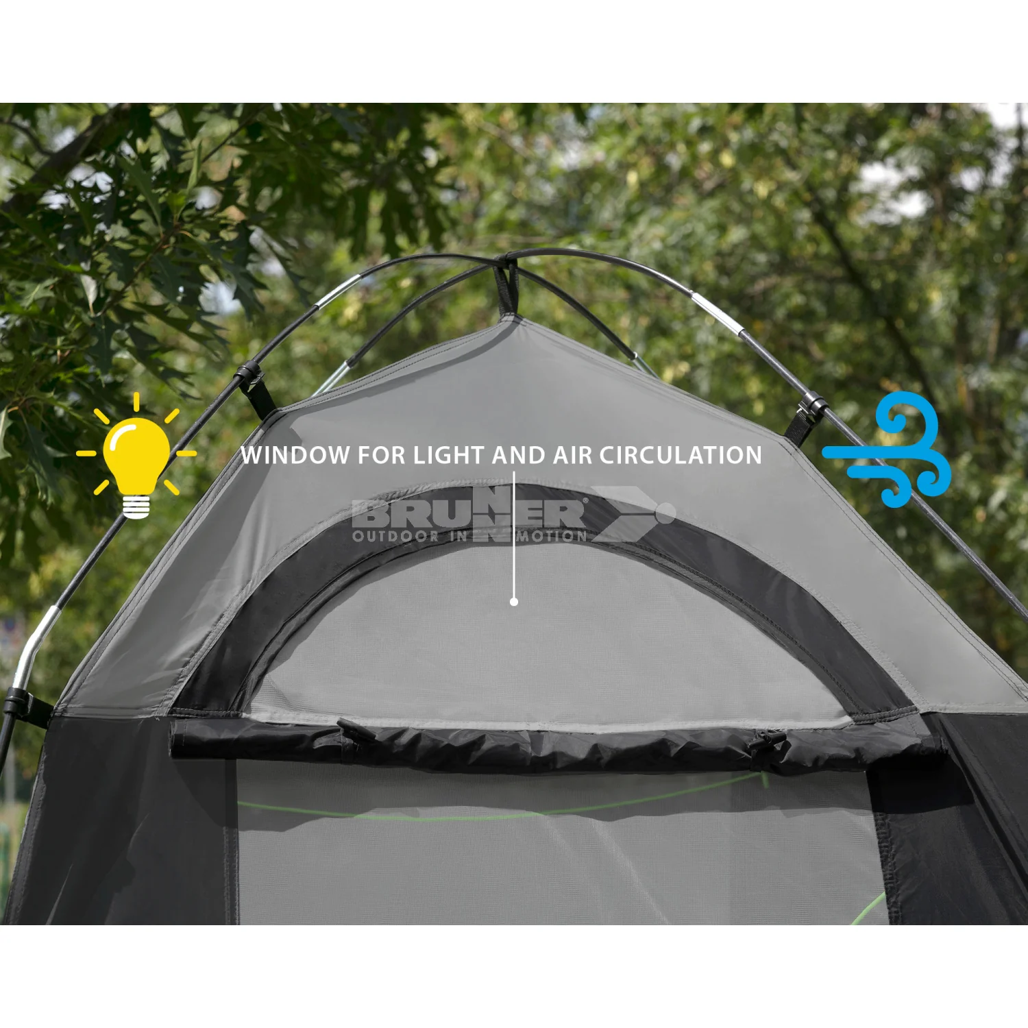 BRUNNER CABINA II NG PRATICA TENDA/CABINA IDEALE PER CAMPEGGIO - Image 7