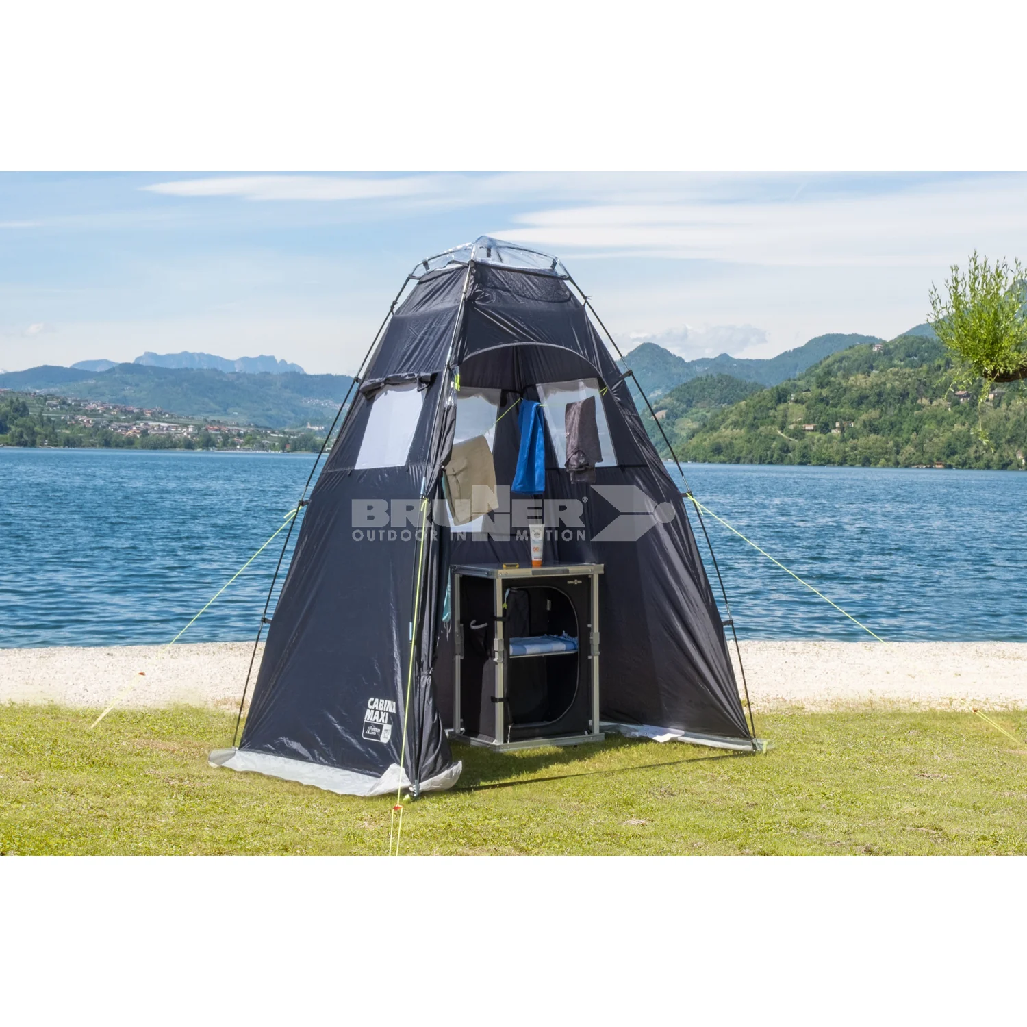 BRUNNER CABINA MAXI NG PRATICA TENDA/CABINA IDEALE PER CAMPEGGIO