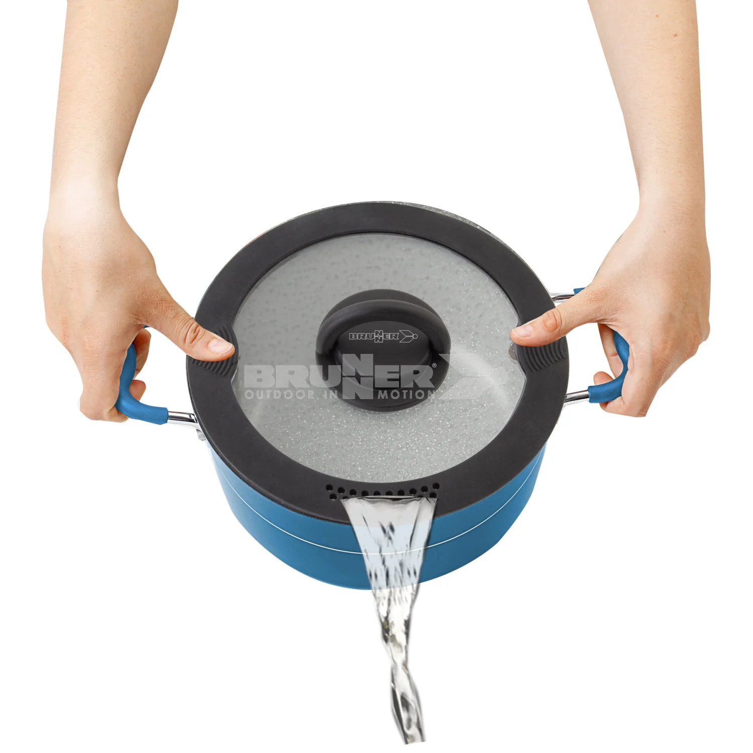 BRUNNER CAREZZA 7+1 Ø 22 SET DI PENTOLE 100% ALLUMINIO RICICLATO - Image 5