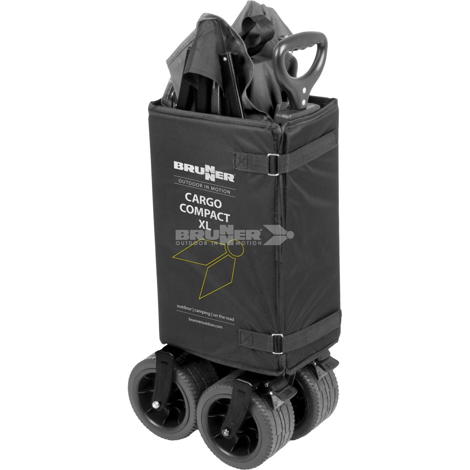 BRUNNER CARGO COMPACT XL CARRELLO PIEGHEVOLE COMPATTO E ROBUSTO - Image 2