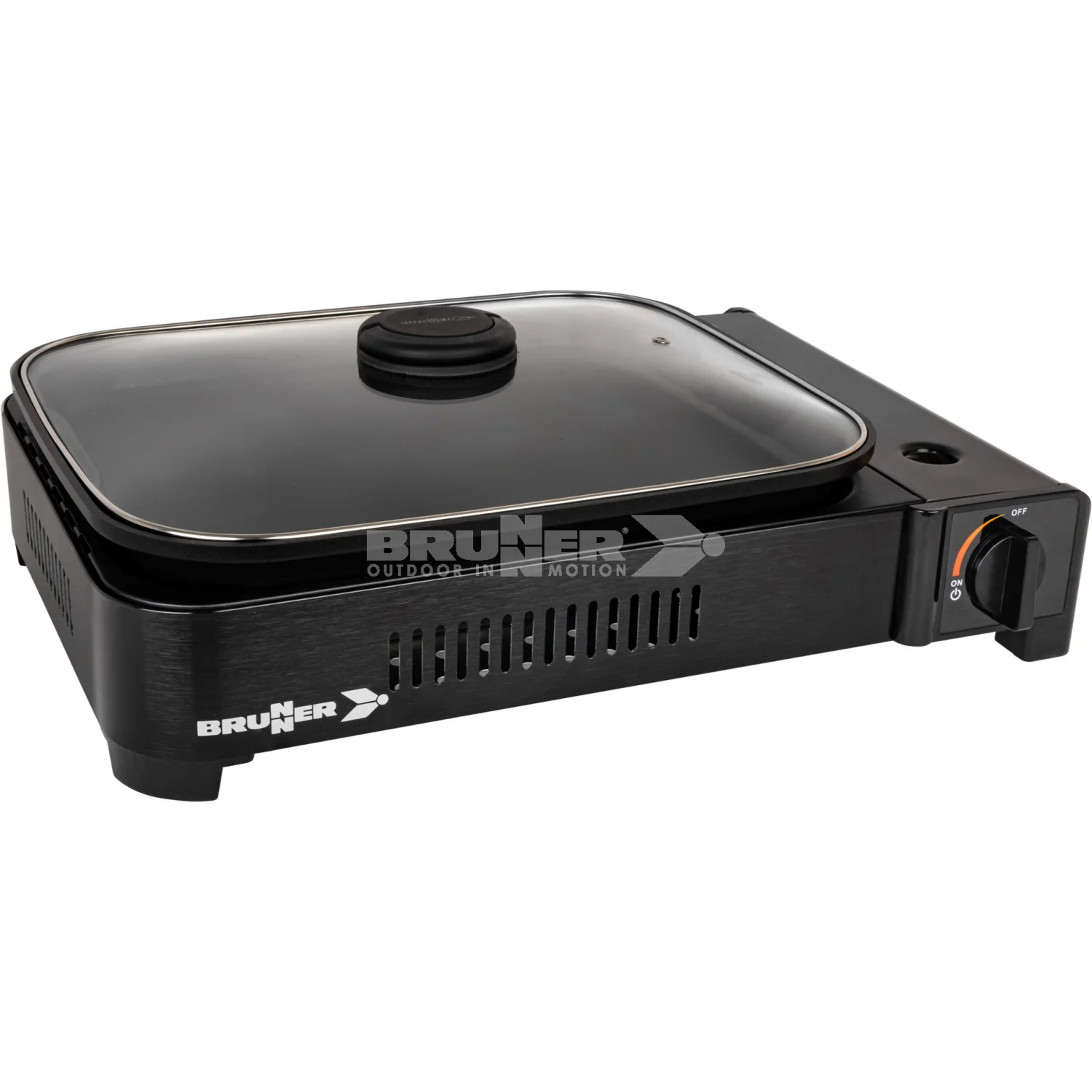 BRUNNER DEVIL MEGAGRILL GRILL DA TAVOLO PER CAMPING E PICNIC IN ROBUSTO ACCIAIO INOX 46 x 34,5 x 10 cm - Image 2