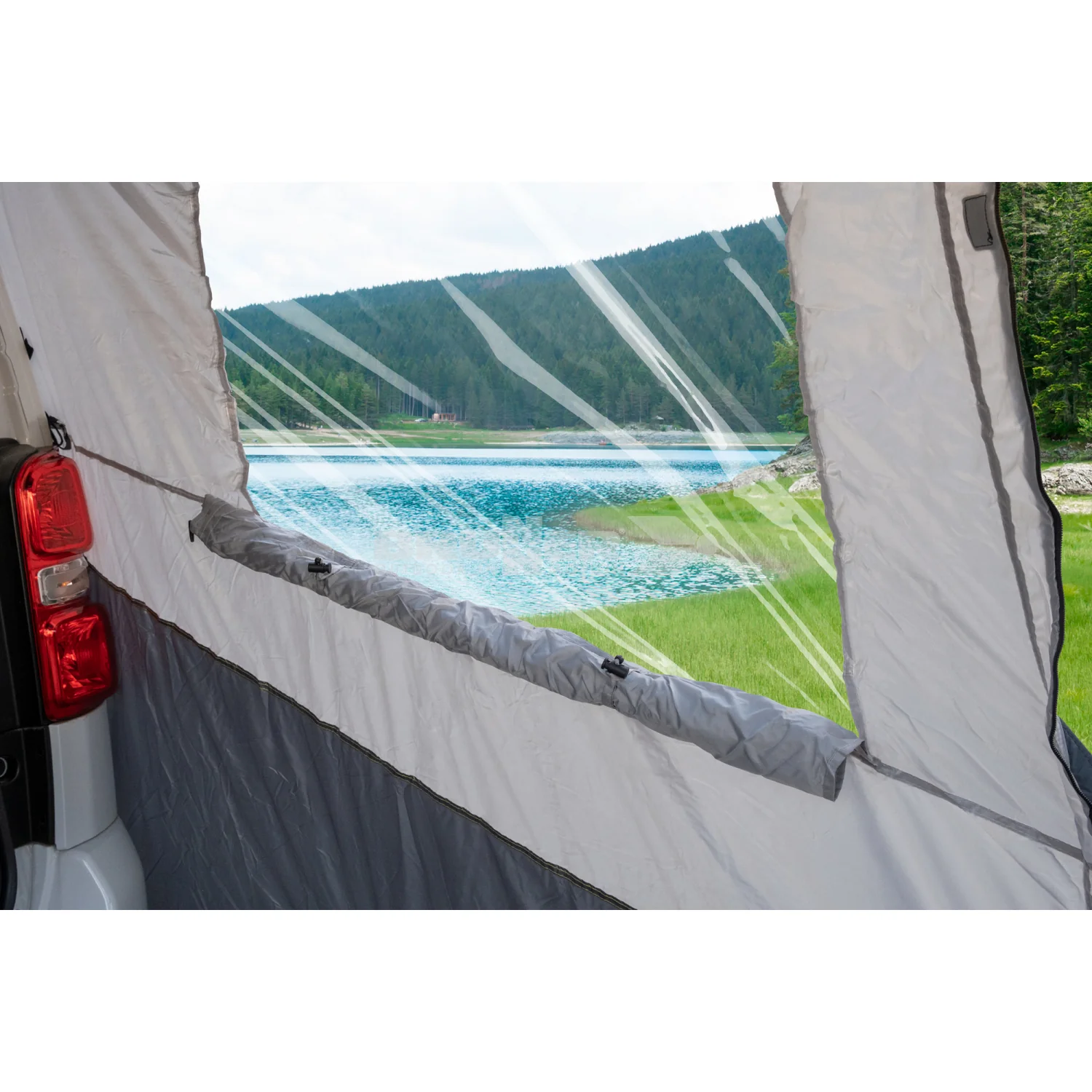 BRUNNER ESCAPE TENDA PER PORTELLONE POSTERIORE ADATTABILE A DIVERSI MODELLI 160 x 210 x H195 cm - Image 4