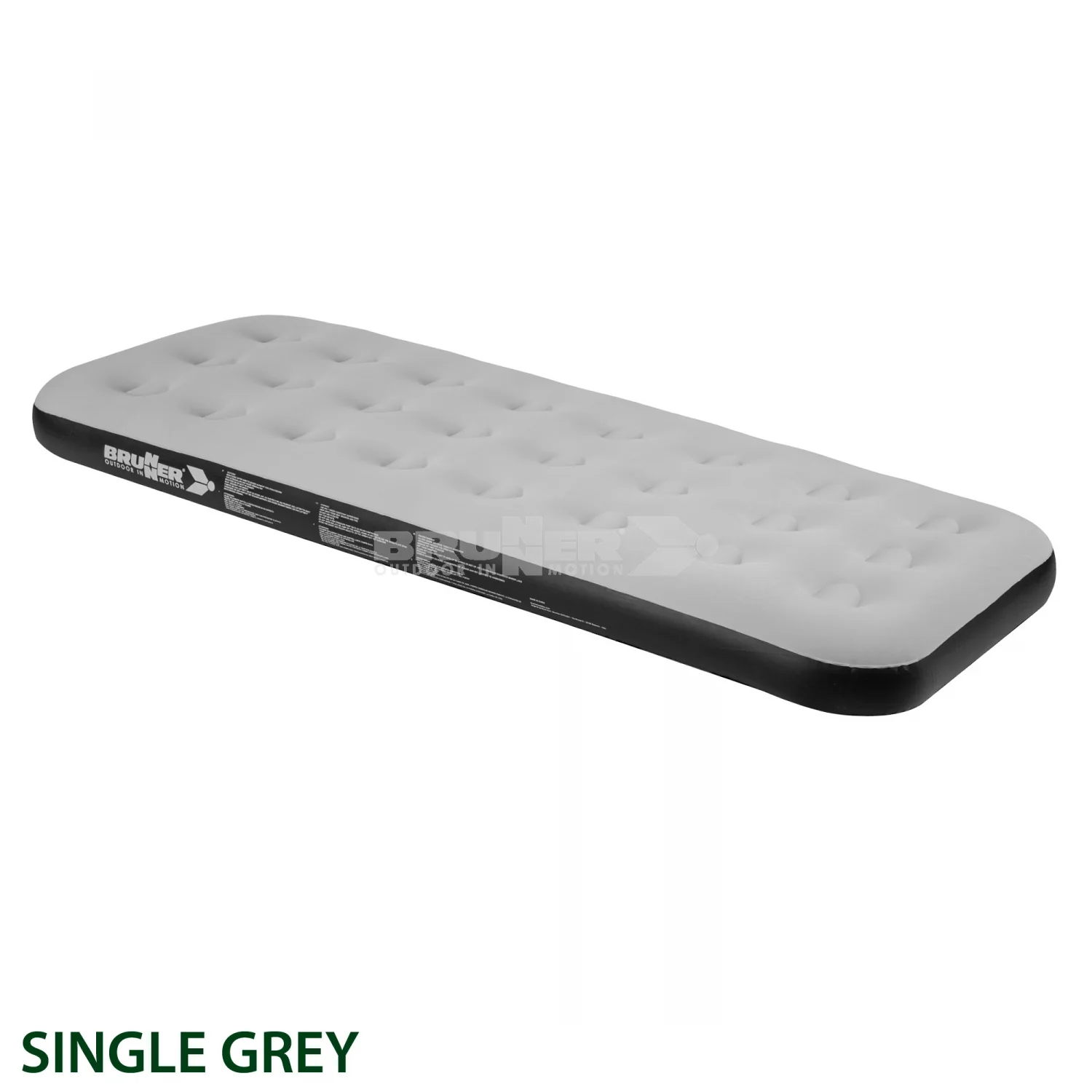 BRUNNER FLAIR SINGLE MATERASSINO SINGOLO DA CAMPEGGIO GONFIABILE 191 x 73 x 22 cm - DISPONIBILE IN DUE COLORI - Image 3