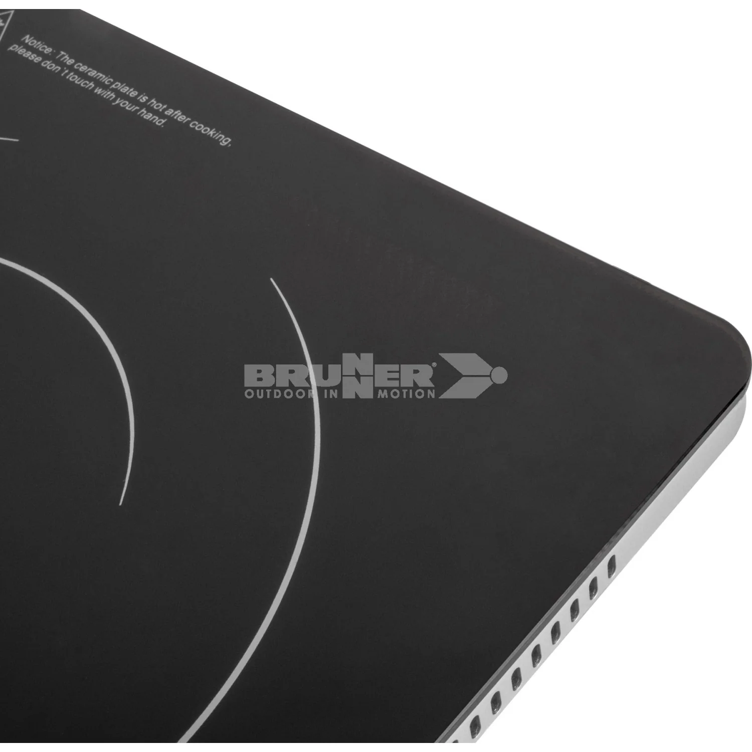 BRUNNER HOT POINT DOUBLE INDUCTION DOPPIO FORNELLO ELETTRICO AD INDUZIONE A 9 LIVELLI DI POTENZA - Image 3