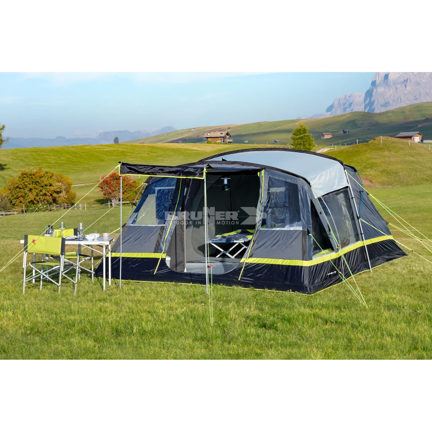 BRUNNER KALINDA 5 TENDA FAMILIARE CON STRUTTURA CLASSICA A 3 ARCHI - IN PROMOZIONE! - Image 4
