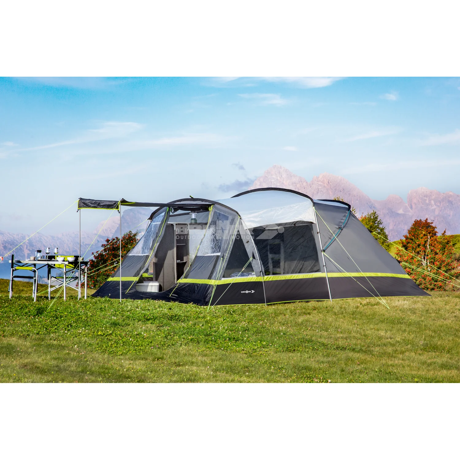 BRUNNER KALINDA 5 TENDA FAMILIARE CON STRUTTURA CLASSICA A 3 ARCHI - IN PROMOZIONE! - Image 5