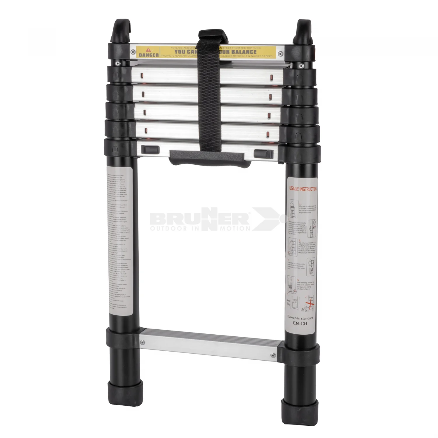 BRUNNER LADDY ALCOVE AIR SCALA TELESCOPICA RICHIUDIBILE - Image 2