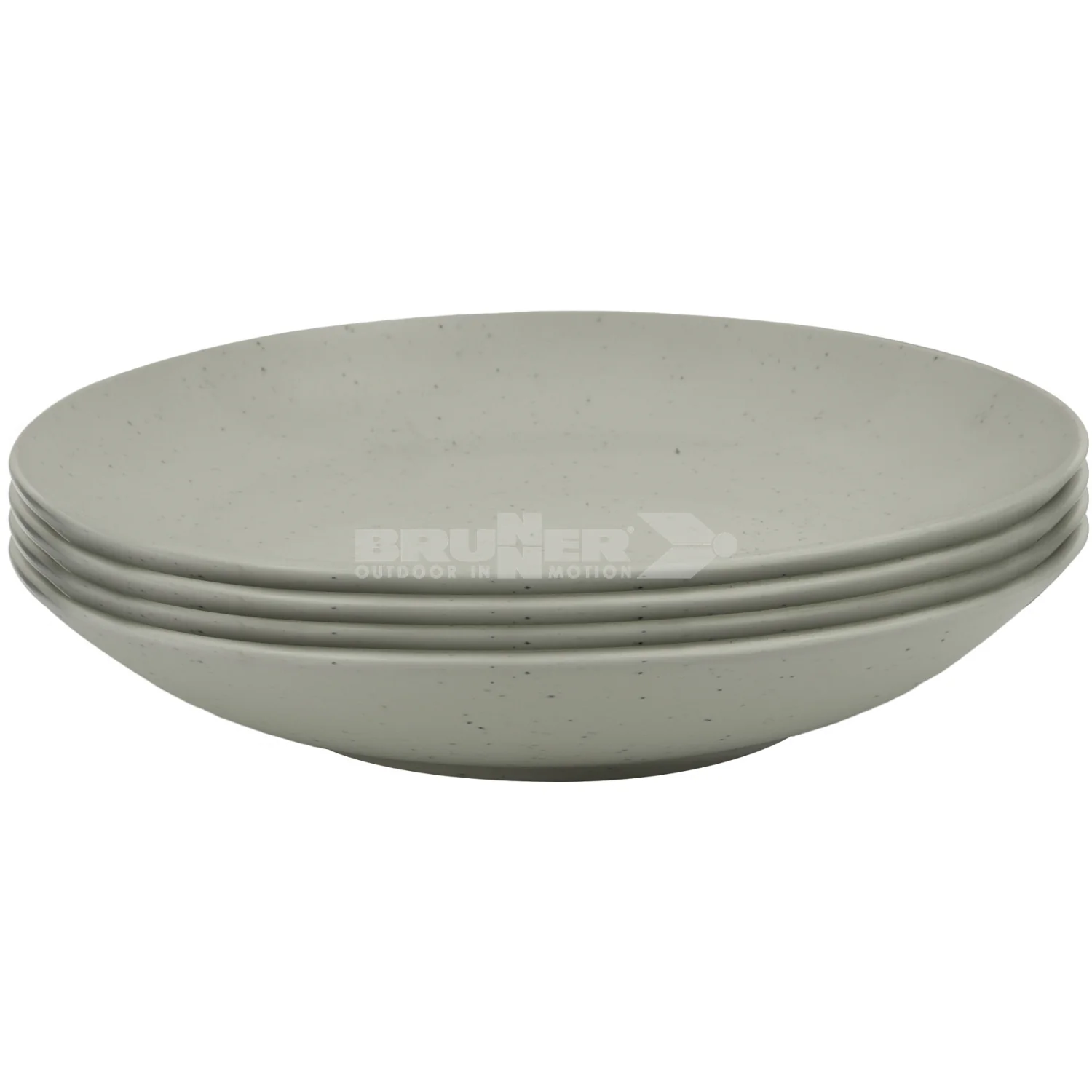 BRUNNER LUNCH BOX PLA TIERRA FOREST SET PIATTI+TAZZE DA 16 PEZZI IN RESISTENTE MELAMINA E FONDO ANTISCIVOLO - Image 6