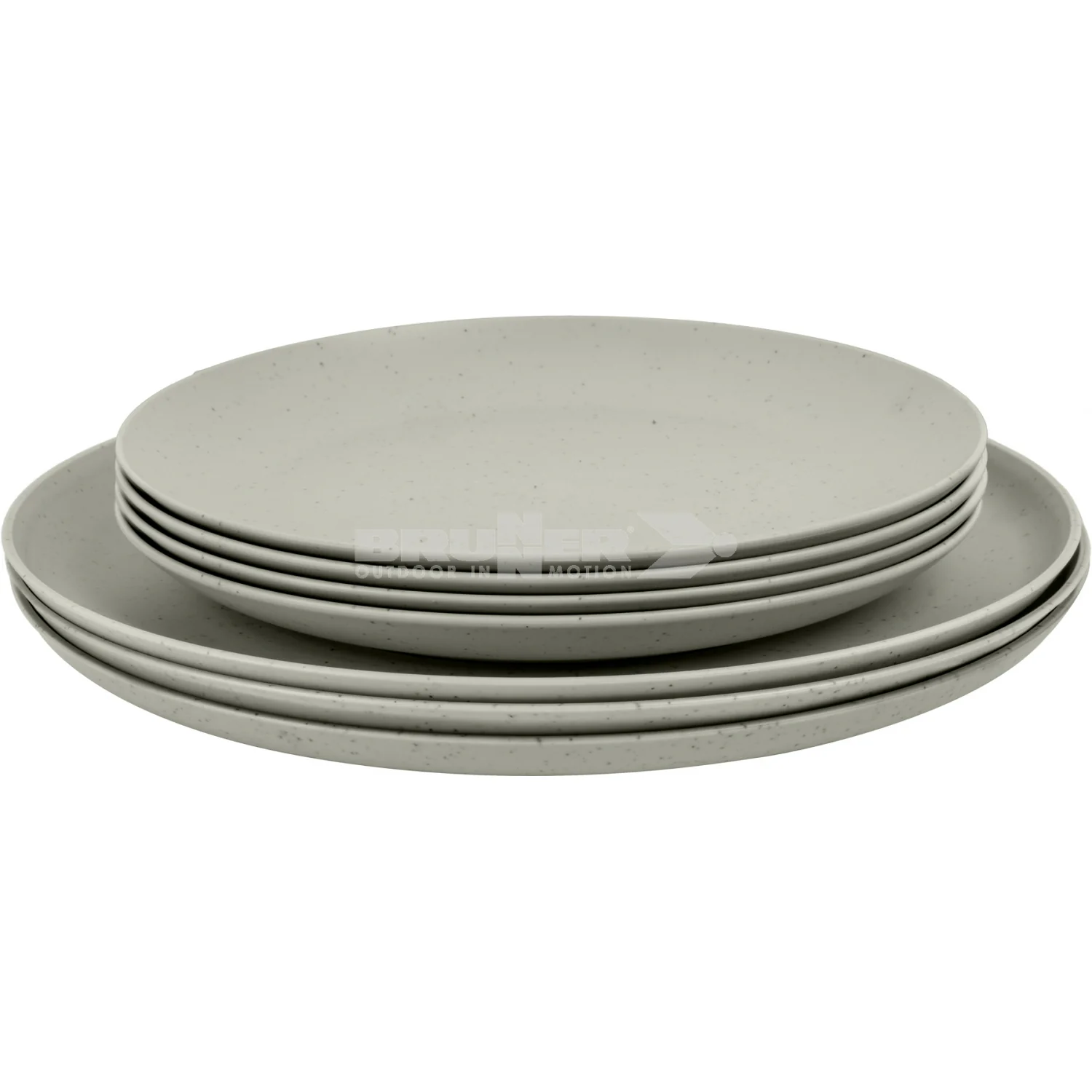 BRUNNER LUNCH BOX PLA TIERRA FOREST SET PIATTI+TAZZE DA 16 PEZZI IN RESISTENTE MELAMINA E FONDO ANTISCIVOLO - Image 7