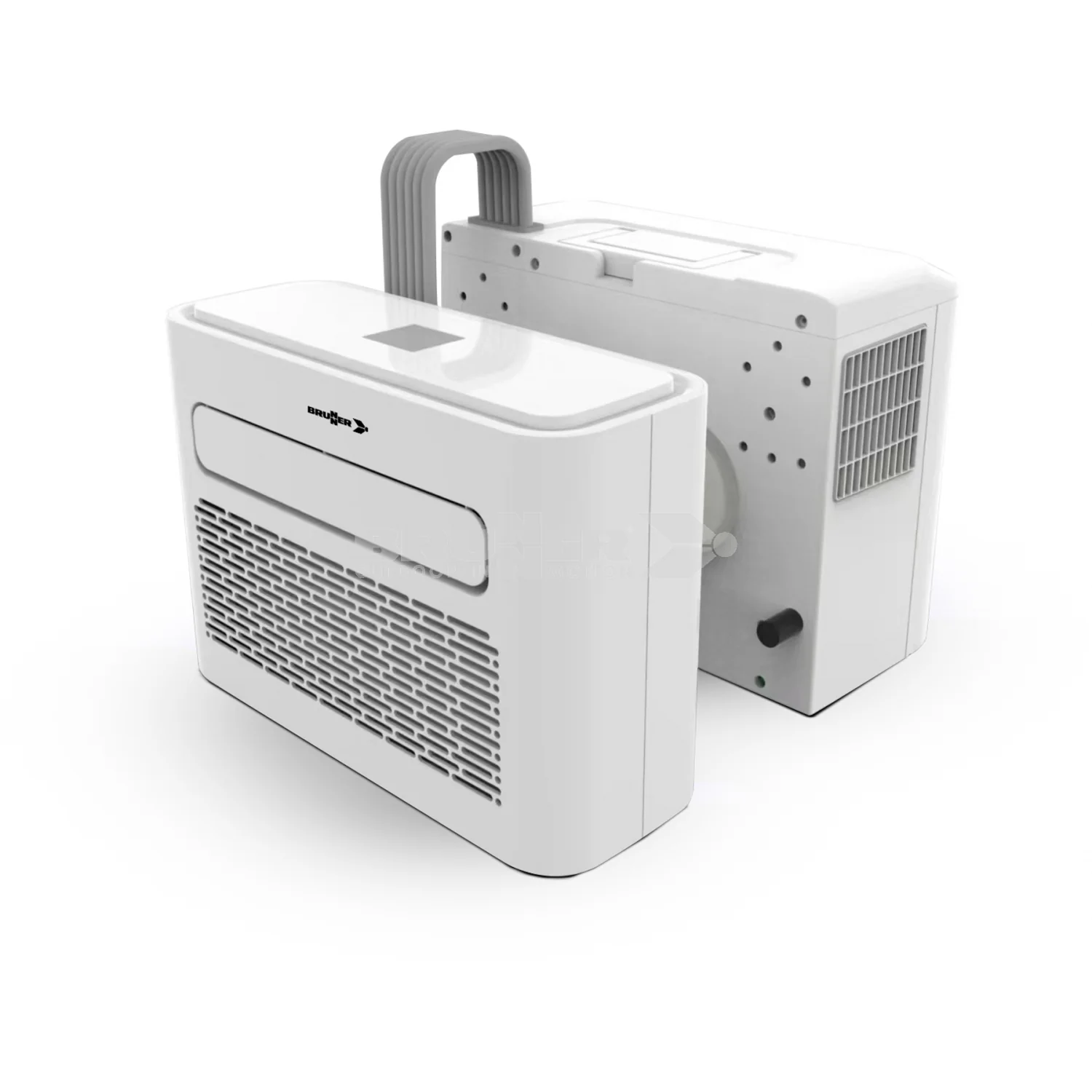 BRUNNER POLARYS TWINAIR CONDIZIONATORE D'ARIA PORTATILE 16°-30° CON CONTROLLO REMOTO TRAMITE APP - DISPONIBILE IN 2 VERSIONI - IN PROMOZIONE E CON SPEDIZIONE GRATUITA! - Image 2