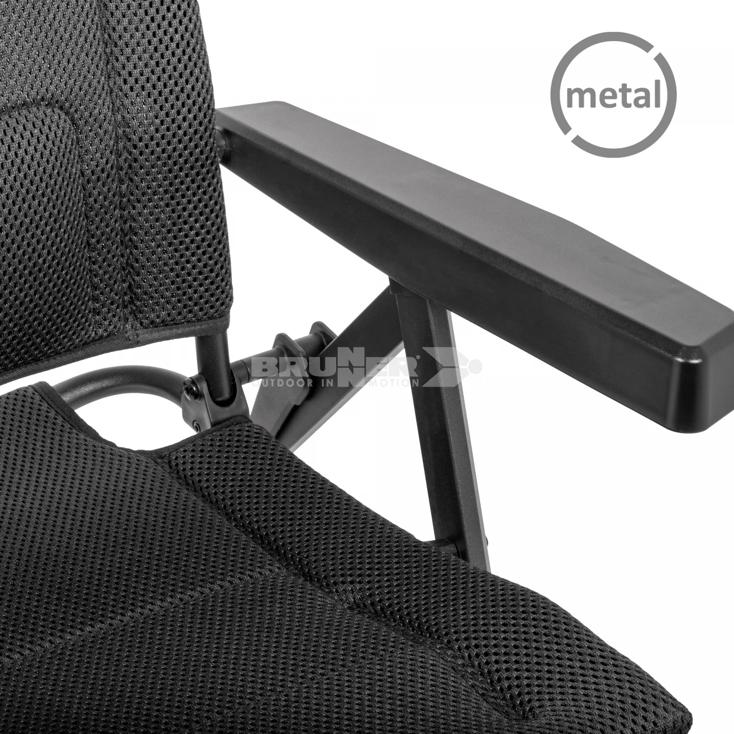 BRUNNER REBEL Comoda sedia pieghevole con schienale reclinabile a 5 posizioni - DISPONIBILE IN 3 MISURE E 2 COLORI - Image 12