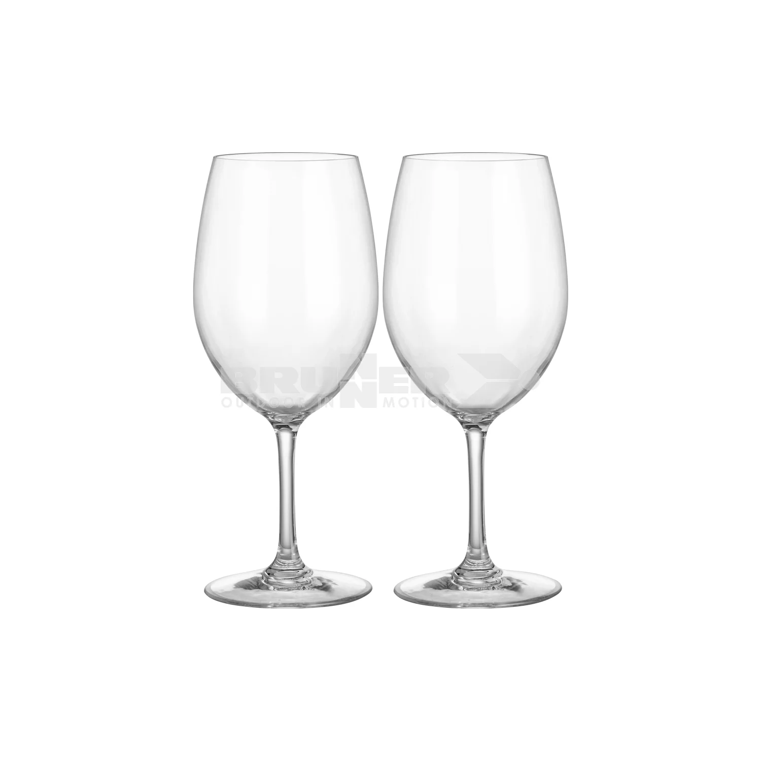 BRUNNER RED WINEGLASS SET BICCHIERI DA VINO IN POLICARBONATO