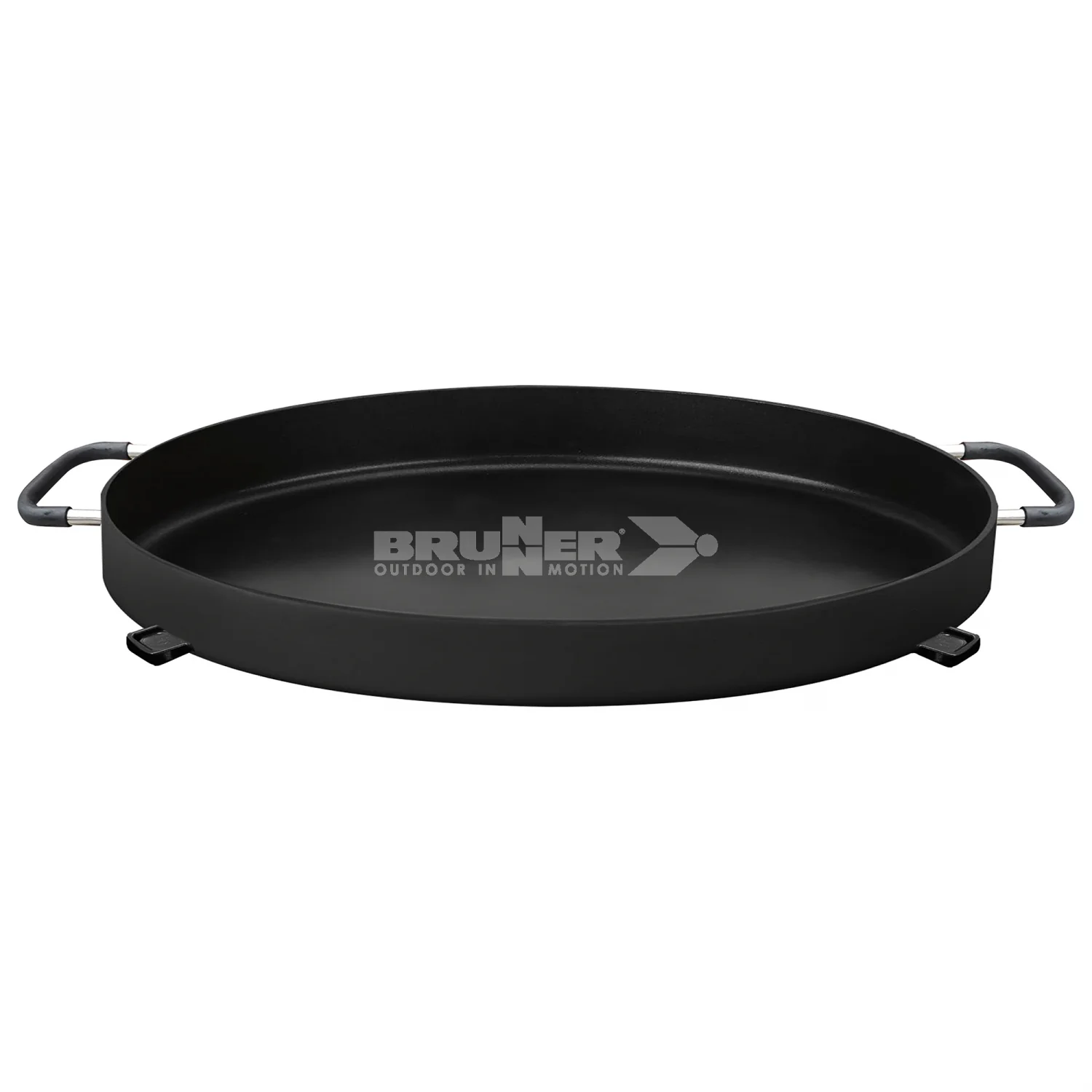 BRUNNER ROUND PAN PADELLA ROTONDA PER GRILL CON RIVESTIMENTO IN CERAMICA