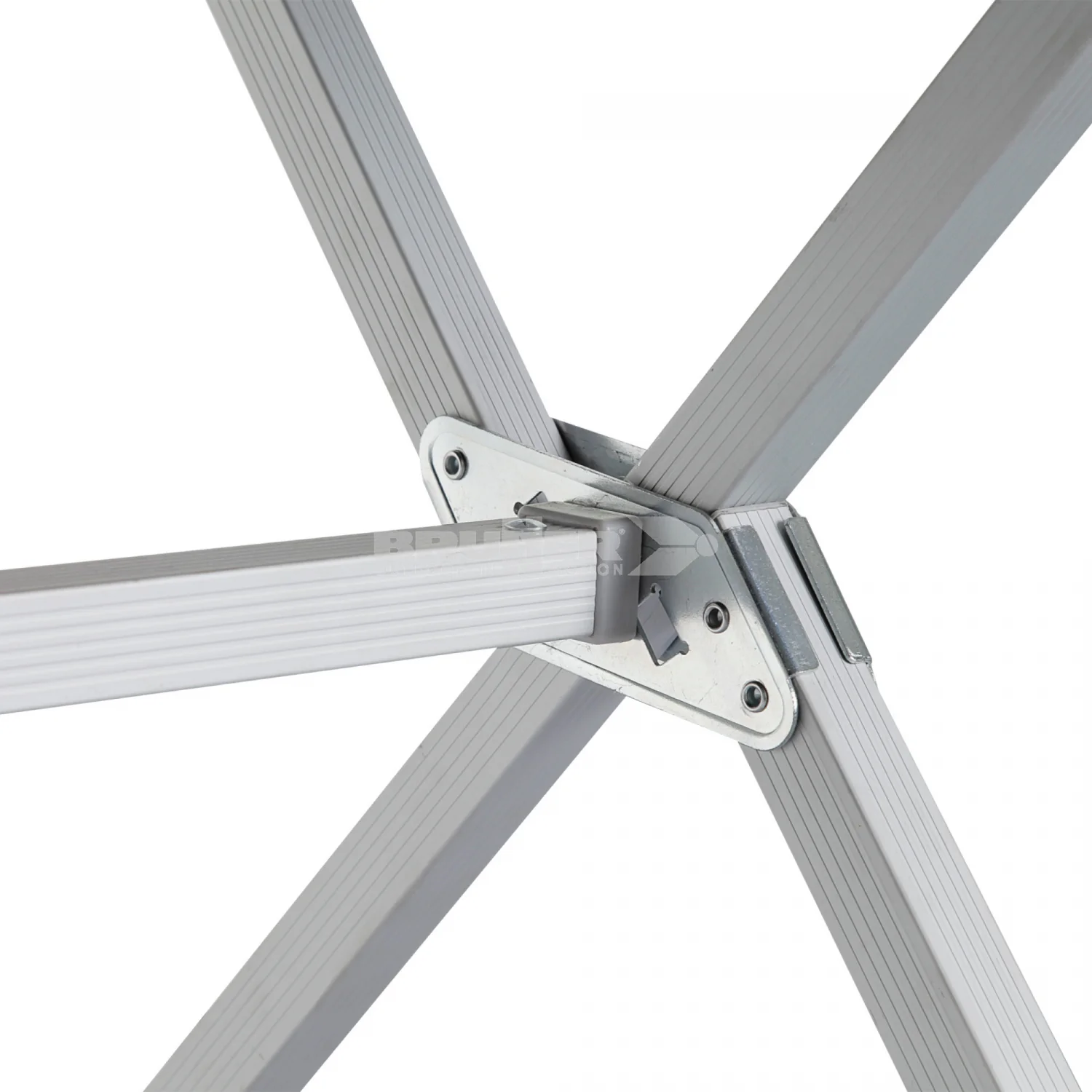 BRUNNER SILVER GAPLESS LEVEL TAVOLO PIEGHEVOLE IN ALLUMINIO CON PIANI ARROTOLABILI - DISPONIBILE IN 2 MISURE - Image 4