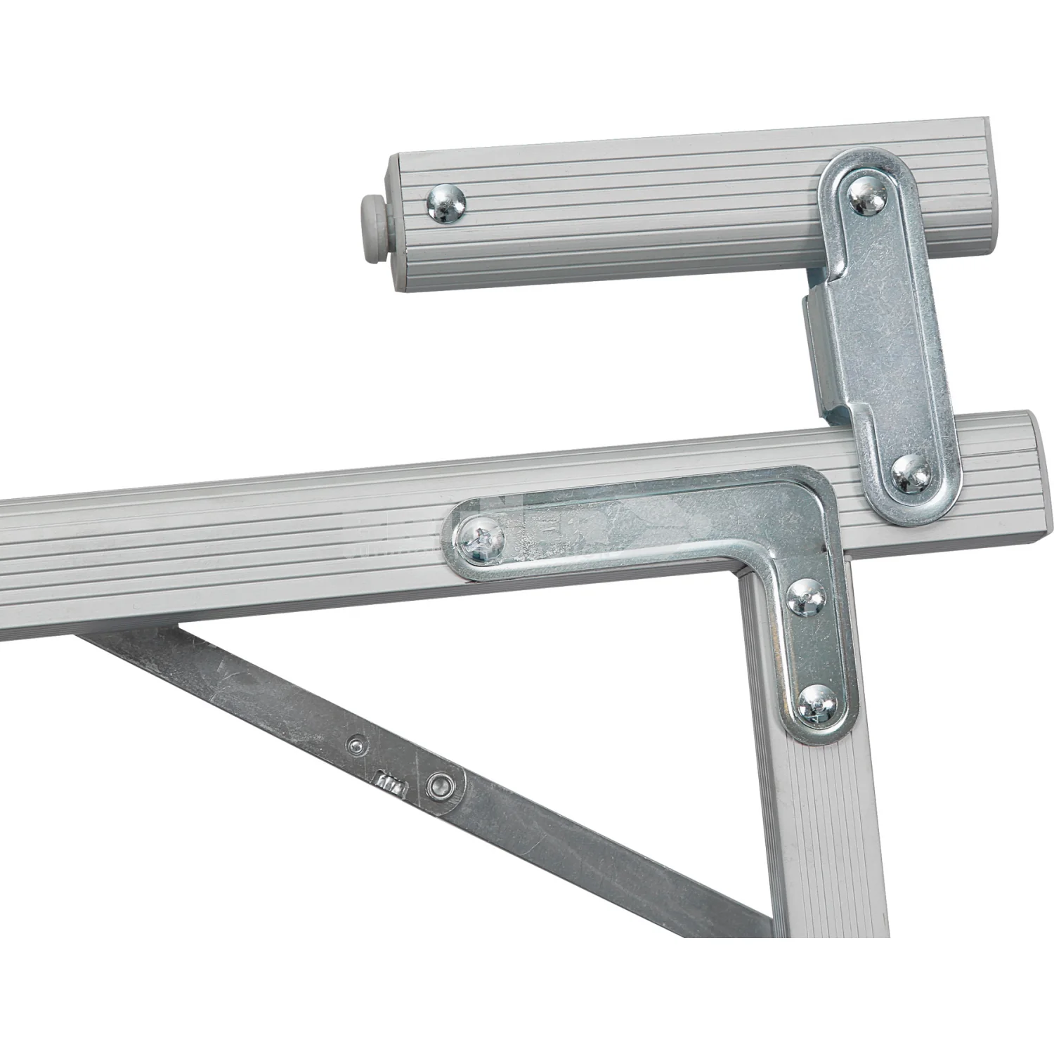 BRUNNER SILVER GAPLESS LEVEL TAVOLO PIEGHEVOLE IN ALLUMINIO CON PIANI ARROTOLABILI - DISPONIBILE IN 2 MISURE - Image 6