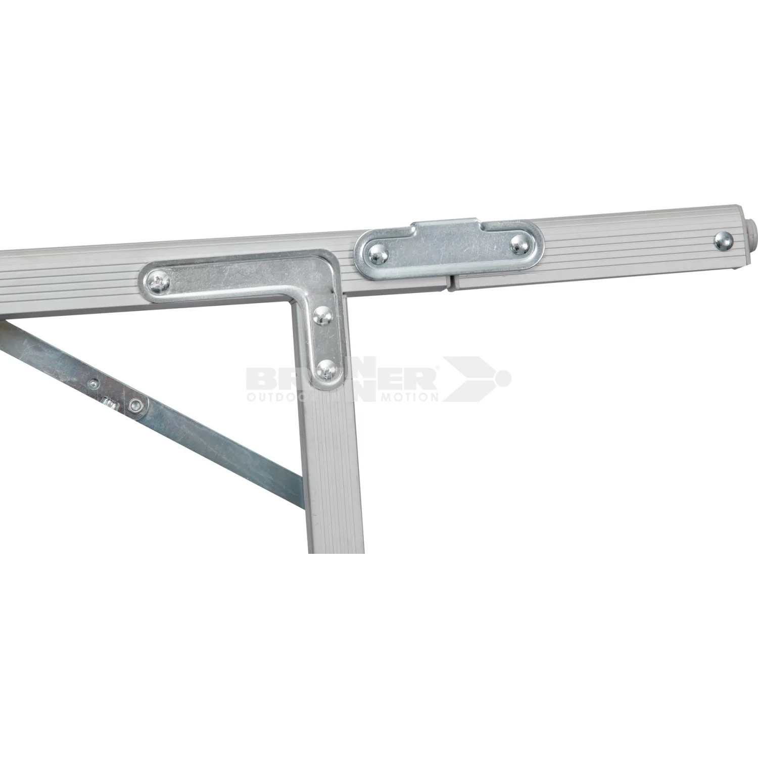 BRUNNER SILVER GAPLESS LEVEL TAVOLO PIEGHEVOLE IN ALLUMINIO CON PIANI ARROTOLABILI - DISPONIBILE IN 2 MISURE - Image 7
