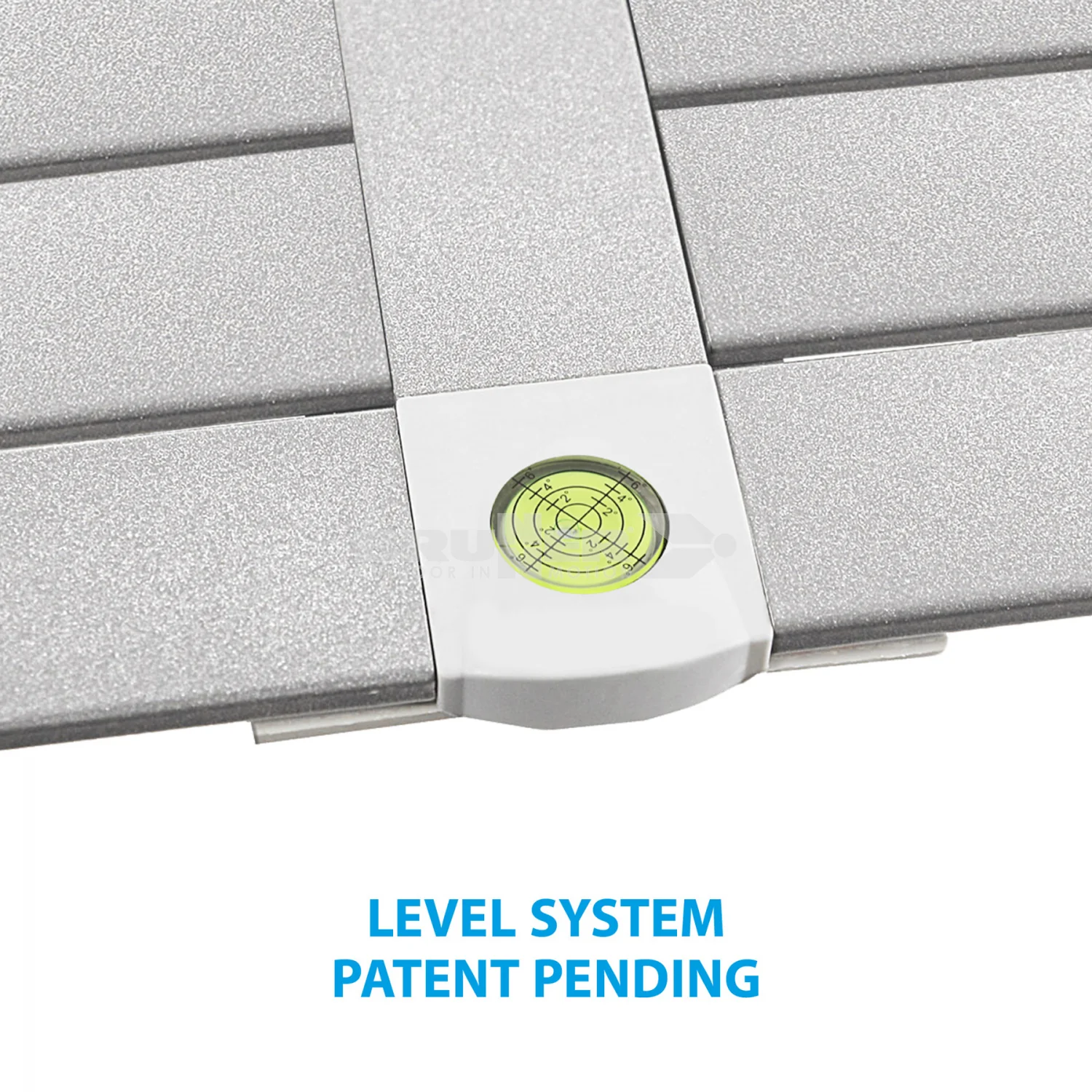 BRUNNER SILVER GAPLESS LEVEL TAVOLO PIEGHEVOLE IN ALLUMINIO CON PIANI ARROTOLABILI - DISPONIBILE IN 2 MISURE - Image 8