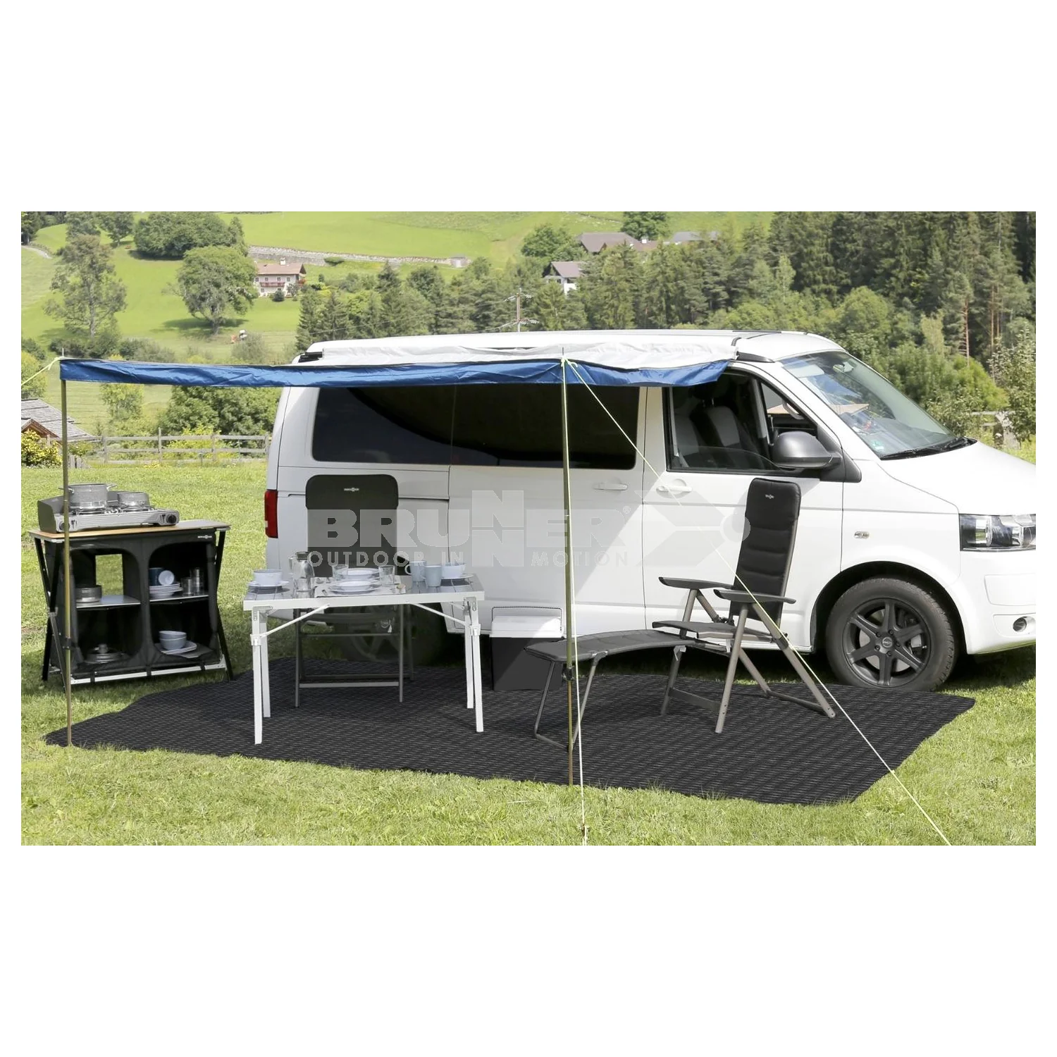 BRUNNER BALMAT STUOIA PER VERANDA LEGGERA IDEALE PER CAMPER E CARAVAN - DISPONIBILE IN VARIE MISURE E 2 COLORI