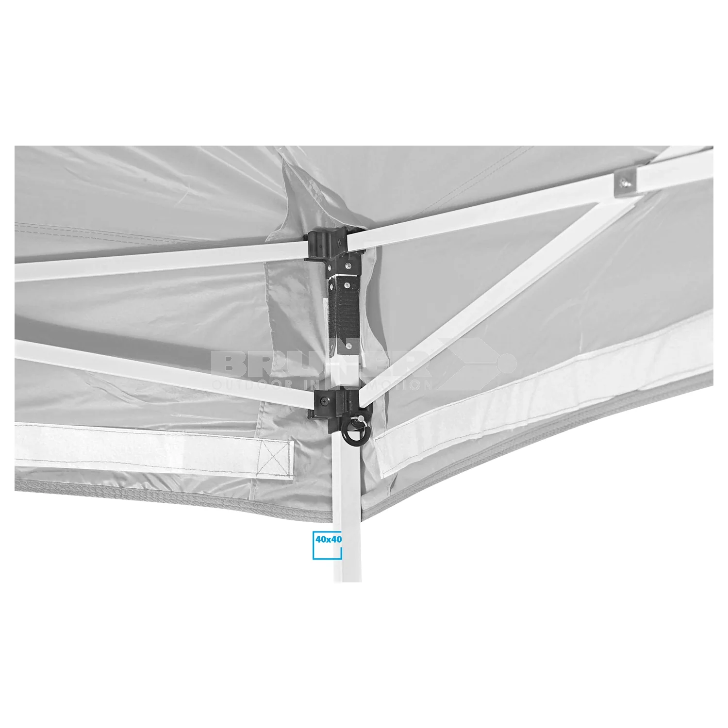 BRUNNER ZEBÃ’ ENJOY 2.0 3X3 PRATICO GAZEBO AUTOMATICO DA OUTDOOR - Image 5